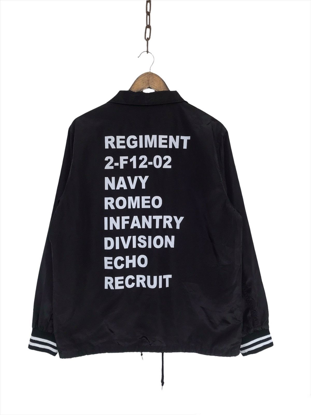 Japanese Brand Japanese Regiment Navy Coach Jacket Size US L / EU 52-54 / 3 - 2 Thumbnail