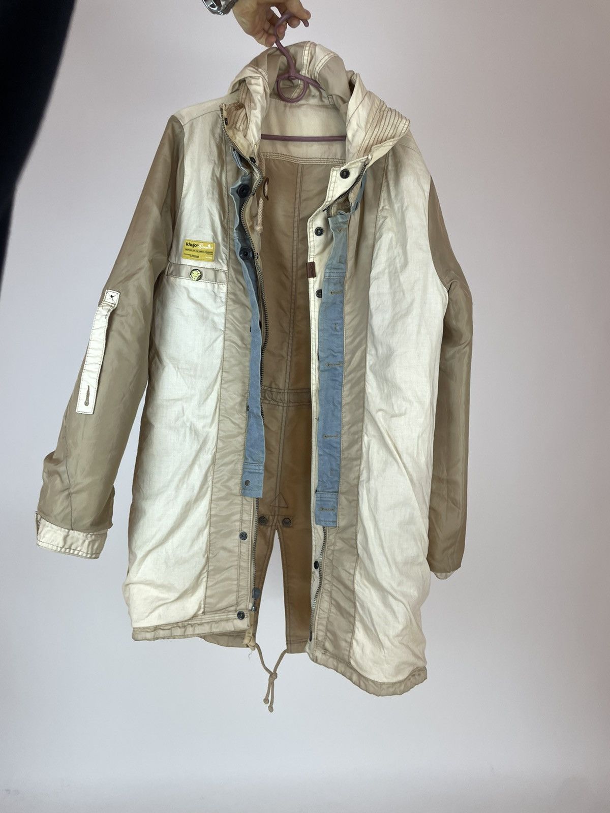 khujo KHUJO Beige Parka jacket Womens size XL Size XL / US 12-14 / IT 48-50 - 12 Thumbnail