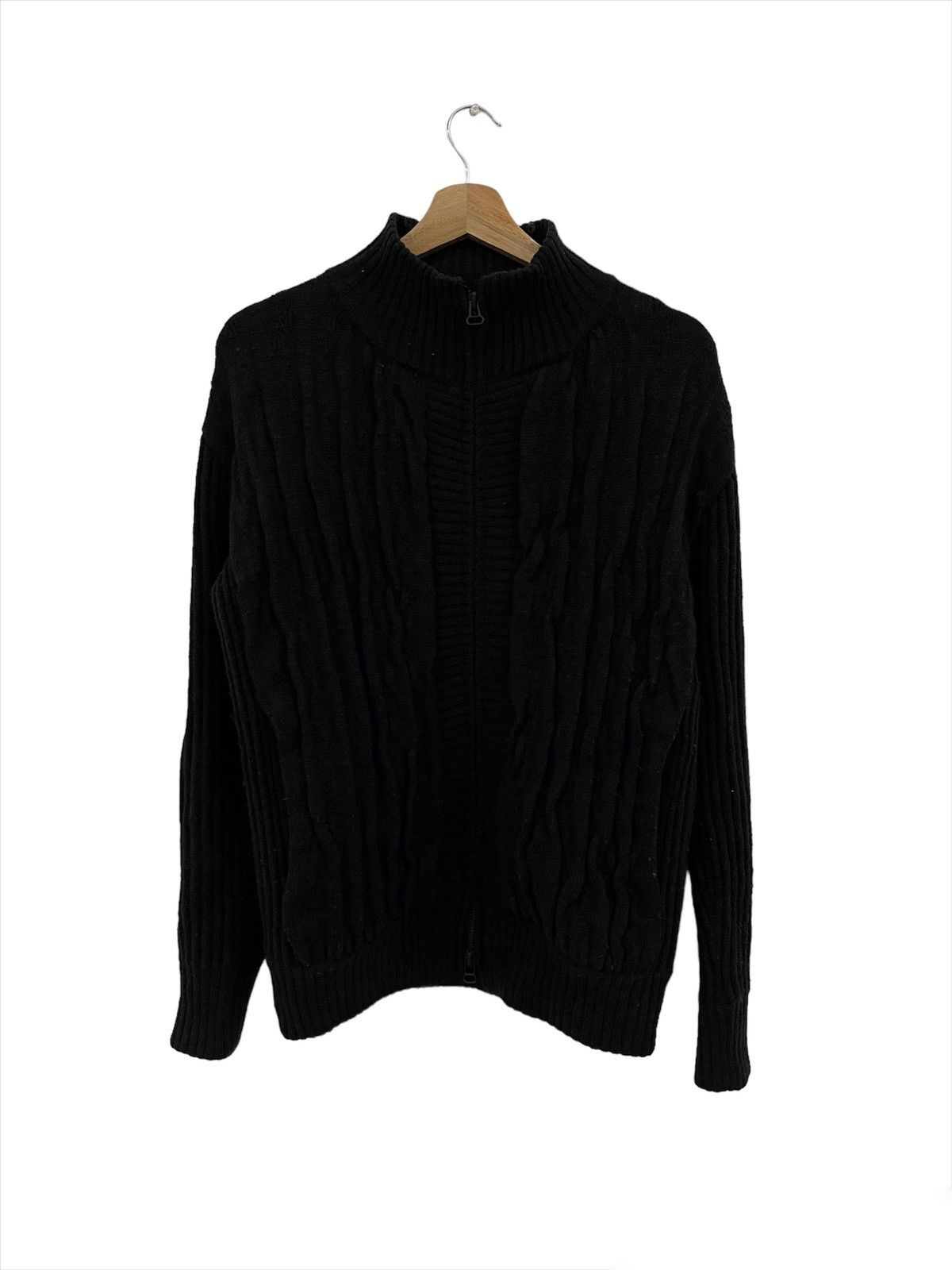 Issey Miyake × Tete Homme Issey Miyake Tete Homme Wool Mohair Knit Sweater Size US M / EU 48-50 / 2 - 4 Thumbnail