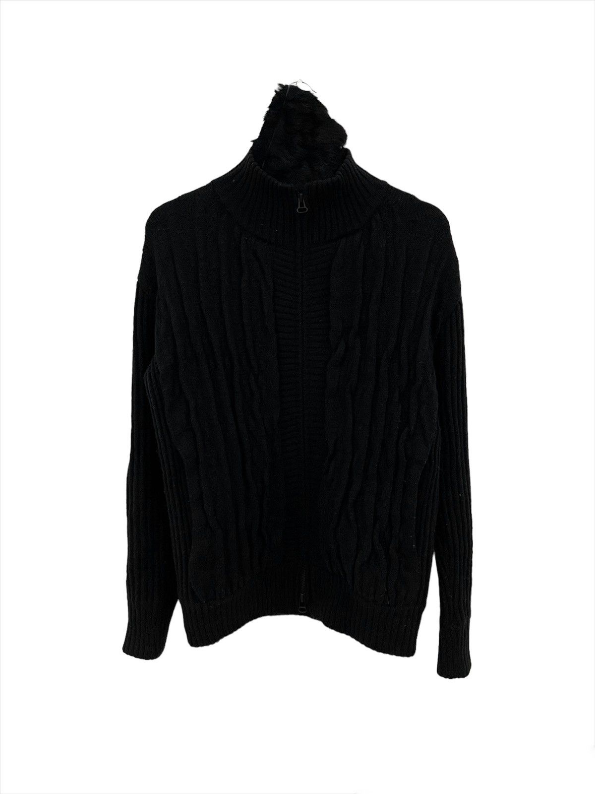 Issey Miyake × Tete Homme Issey Miyake Tete Homme Wool Mohair Knit Sweater Size US M / EU 48-50 / 2 - 3 Thumbnail