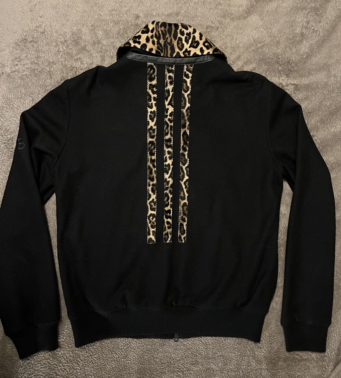 Y-3 Y-3 Removable Leopard Collar Wool Jacket Size Medium RARE Size US M / EU 48-50 / 2 - 2 Thumbnail