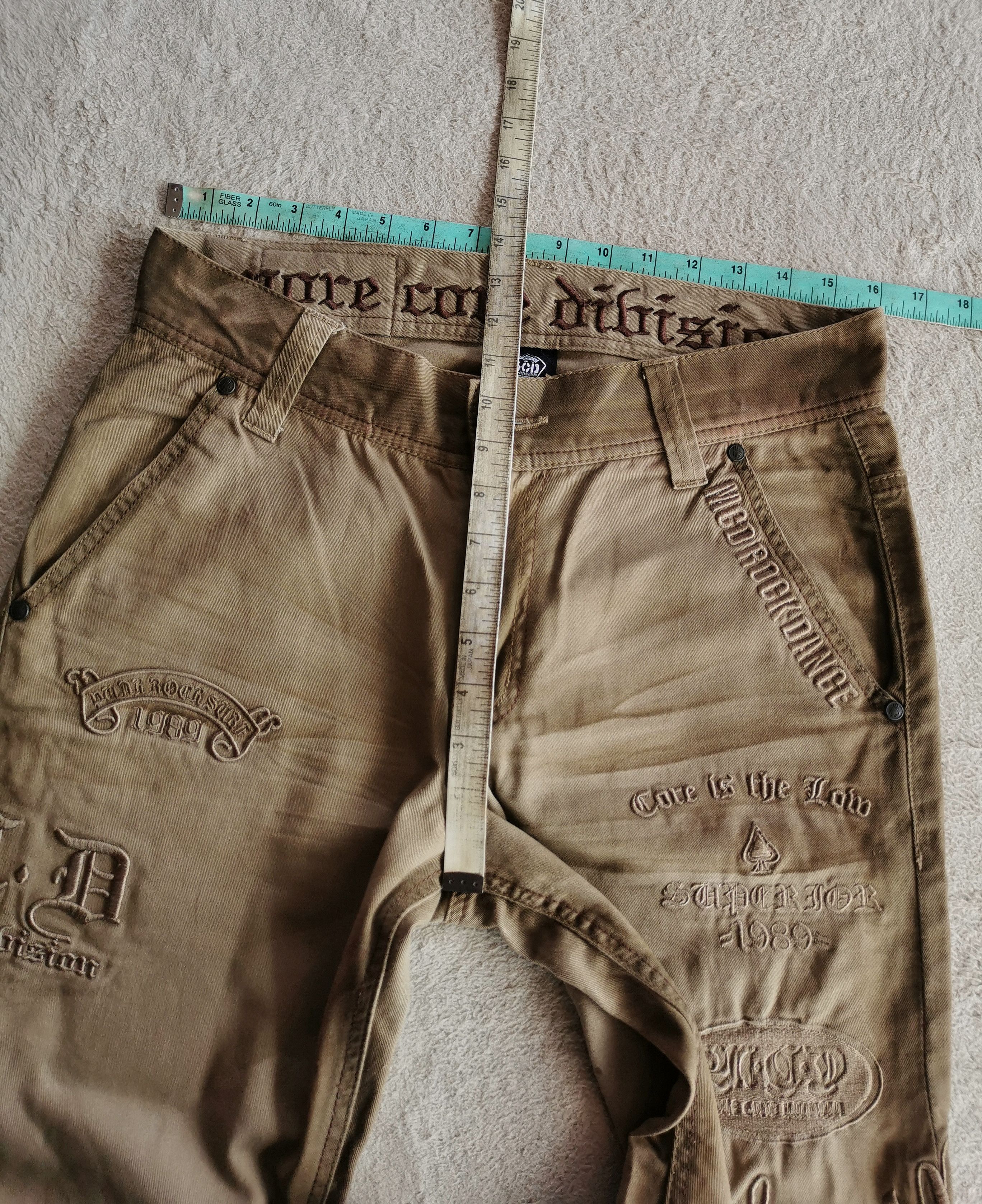 Japanese Brand More Core Division MCD Brown Jeans Size US 32 / EU 48 - 8 Thumbnail