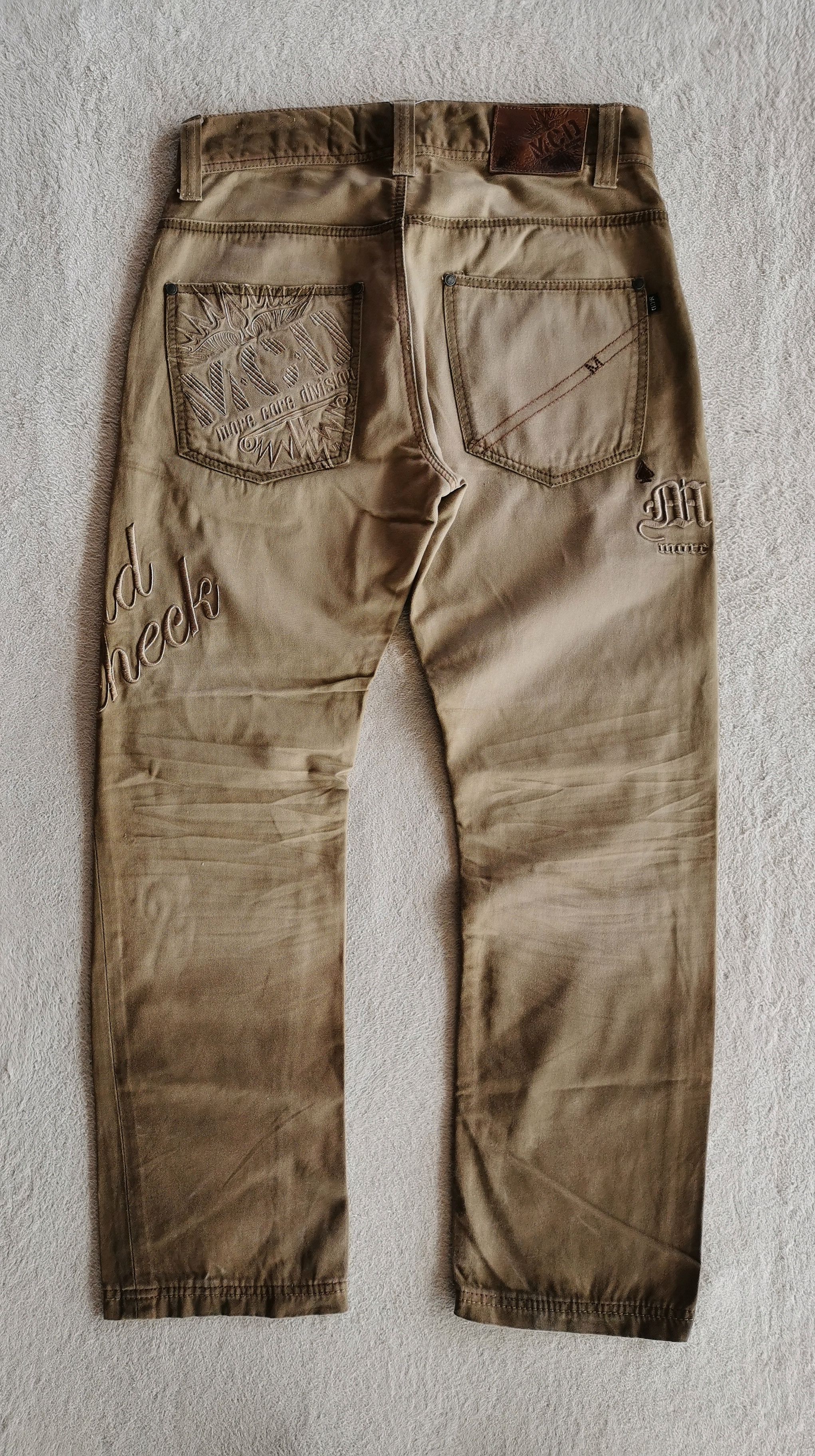 Japanese Brand More Core Division MCD Brown Jeans Size US 32 / EU 48 - 5 Thumbnail