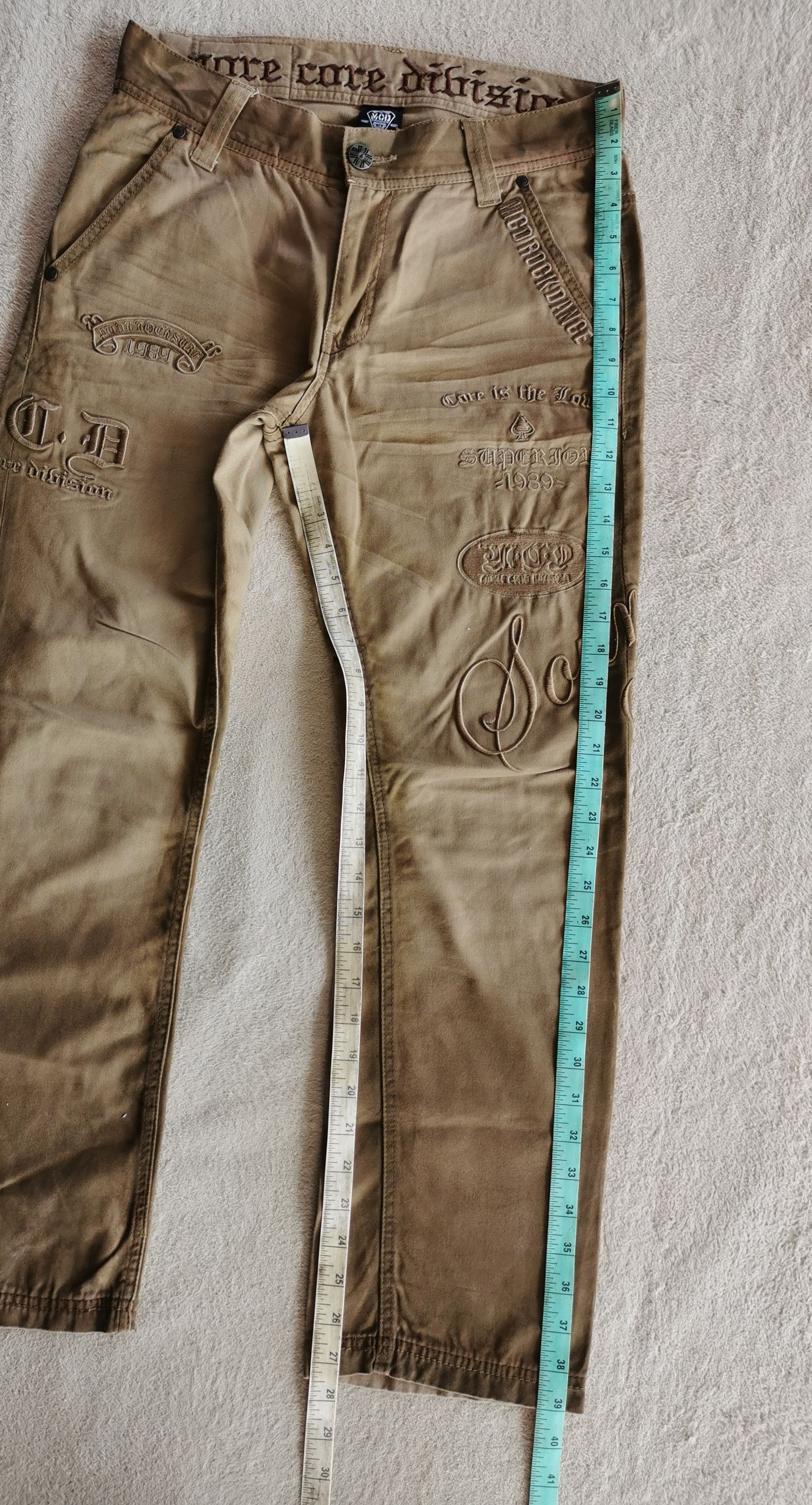 Japanese Brand More Core Division MCD Brown Jeans Size US 32 / EU 48 - 10 Thumbnail