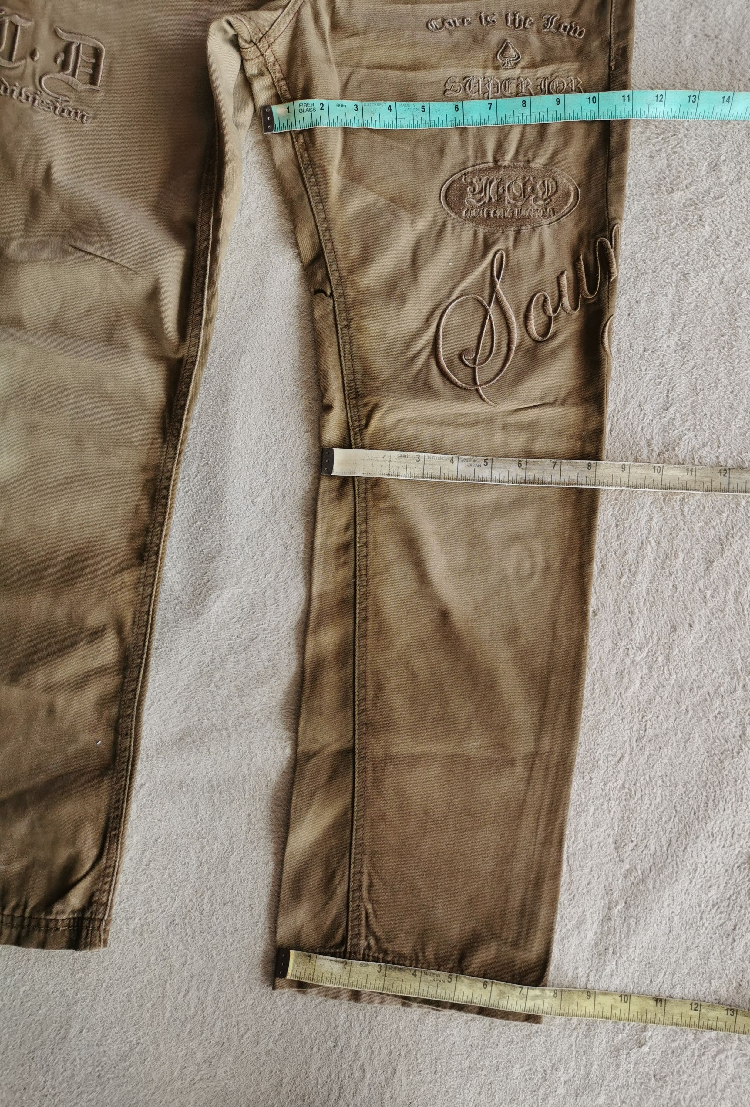 Japanese Brand More Core Division MCD Brown Jeans Size US 32 / EU 48 - 9 Thumbnail