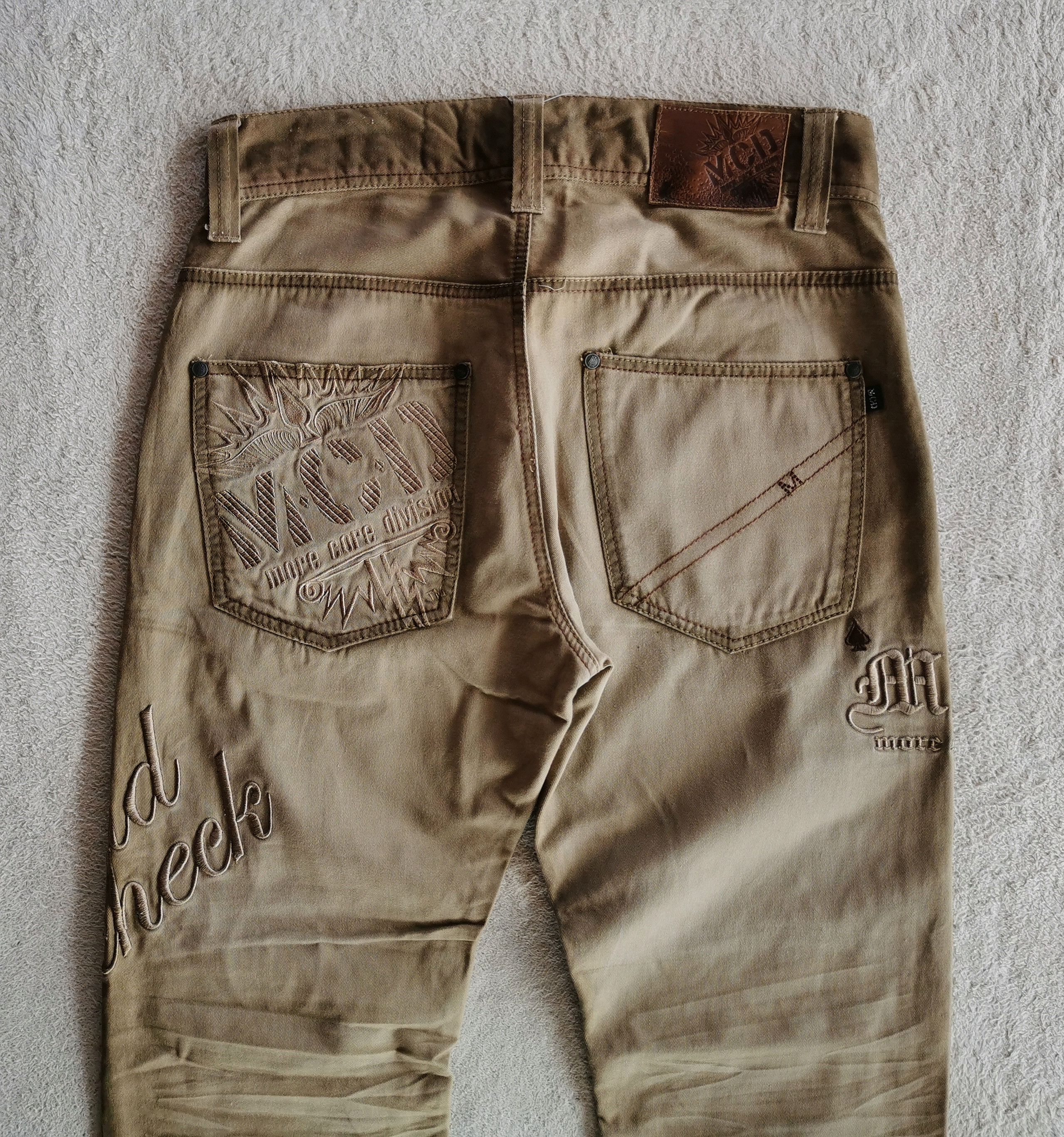Japanese Brand More Core Division MCD Brown Jeans Size US 32 / EU 48 - 4 Thumbnail