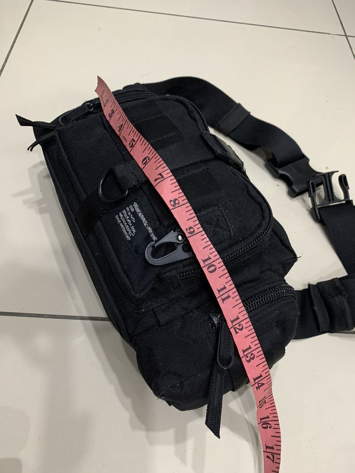 Stussy STUSSY OUTER GEAR PARACHUTE WAIST BAG Size ONE SIZE - 4 Thumbnail