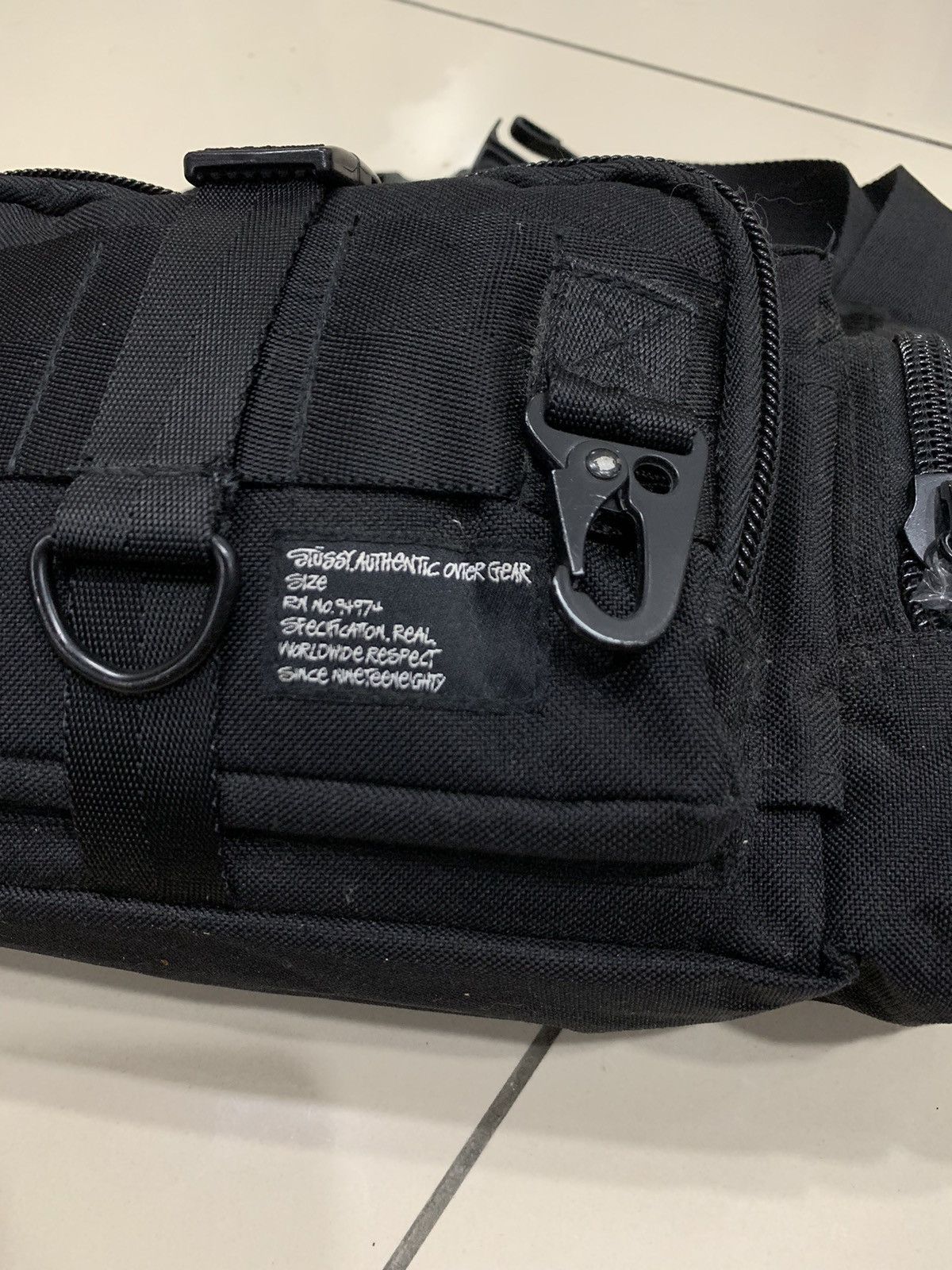 Stussy STUSSY OUTER GEAR PARACHUTE WAIST BAG Size ONE SIZE - 3 Thumbnail