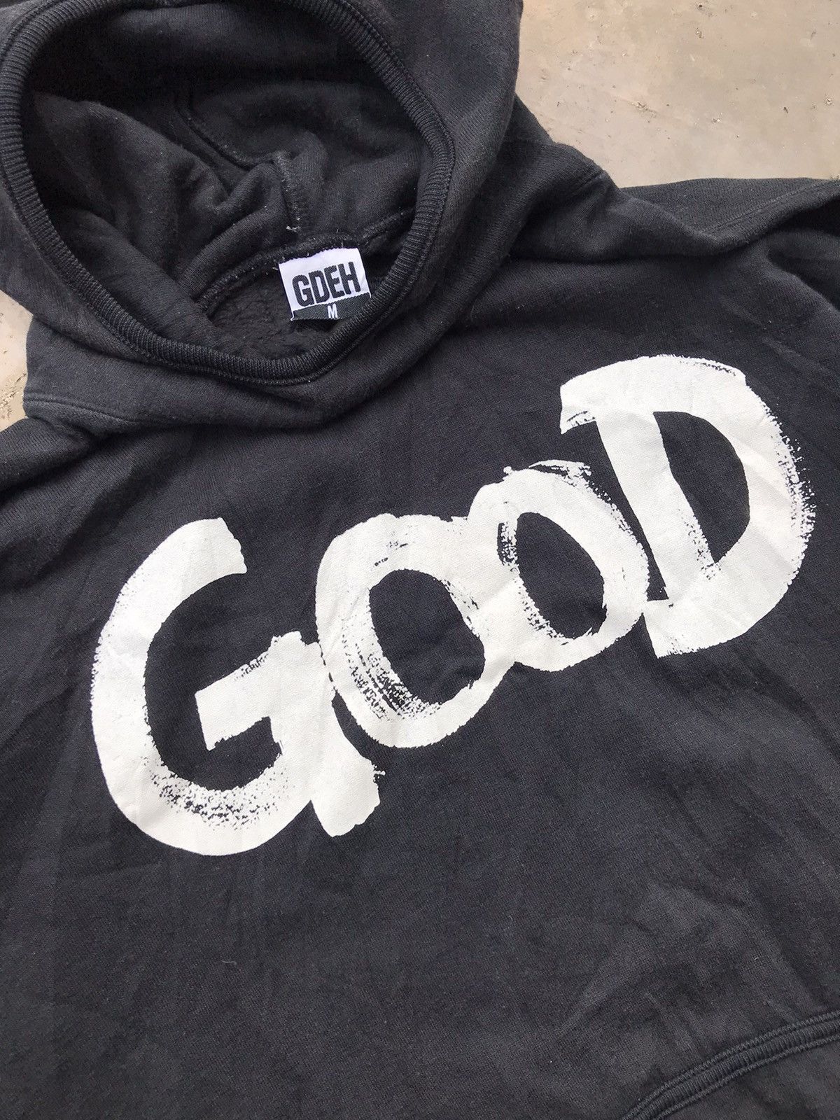 Good Enough Vintage Good Enough Hoodie Sweatshirt Big Spellout Size US M / EU 48-50 / 2 - 2 Thumbnail