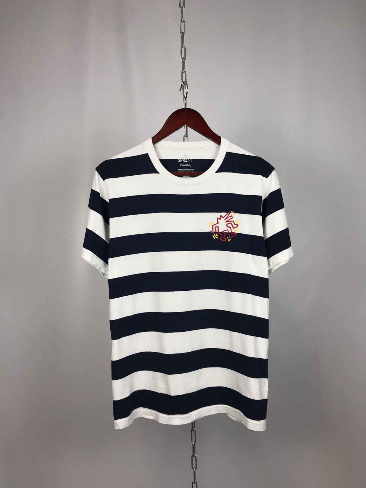 Keith Haring Keith Haring x SPRZNY designer streetwear luxury tee Size US S / EU 44-46 / 1 - 1 Thumbnail
