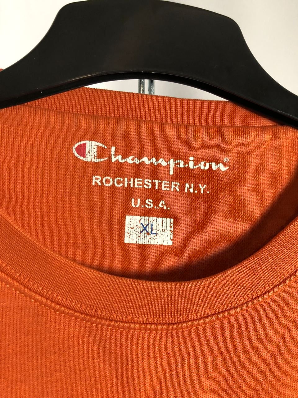 Champion Champion sweatshirt orange size XL Size US L / EU 52-54 / 3 - 3 Thumbnail