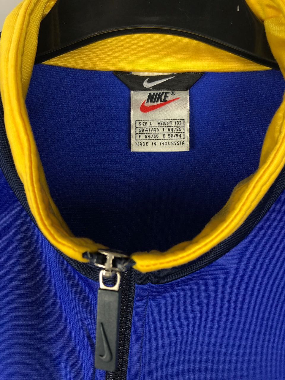 Nike Nike vintage zip swoosh sweatshirt size L Size US L / EU 52-54 / 3 - 3 Thumbnail