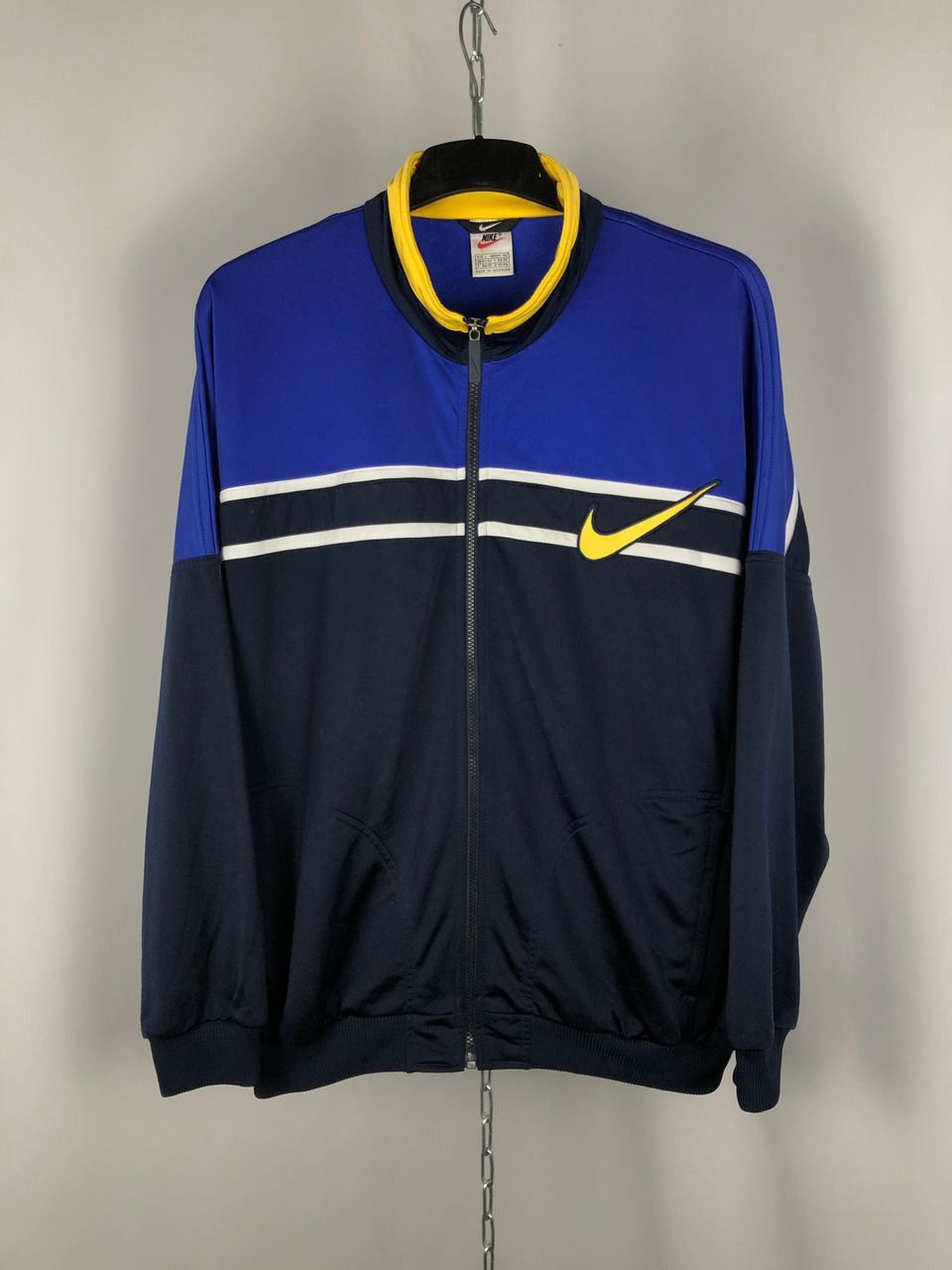 Nike Nike vintage zip swoosh sweatshirt size L Size US L / EU 52-54 / 3 - 1 Thumbnail