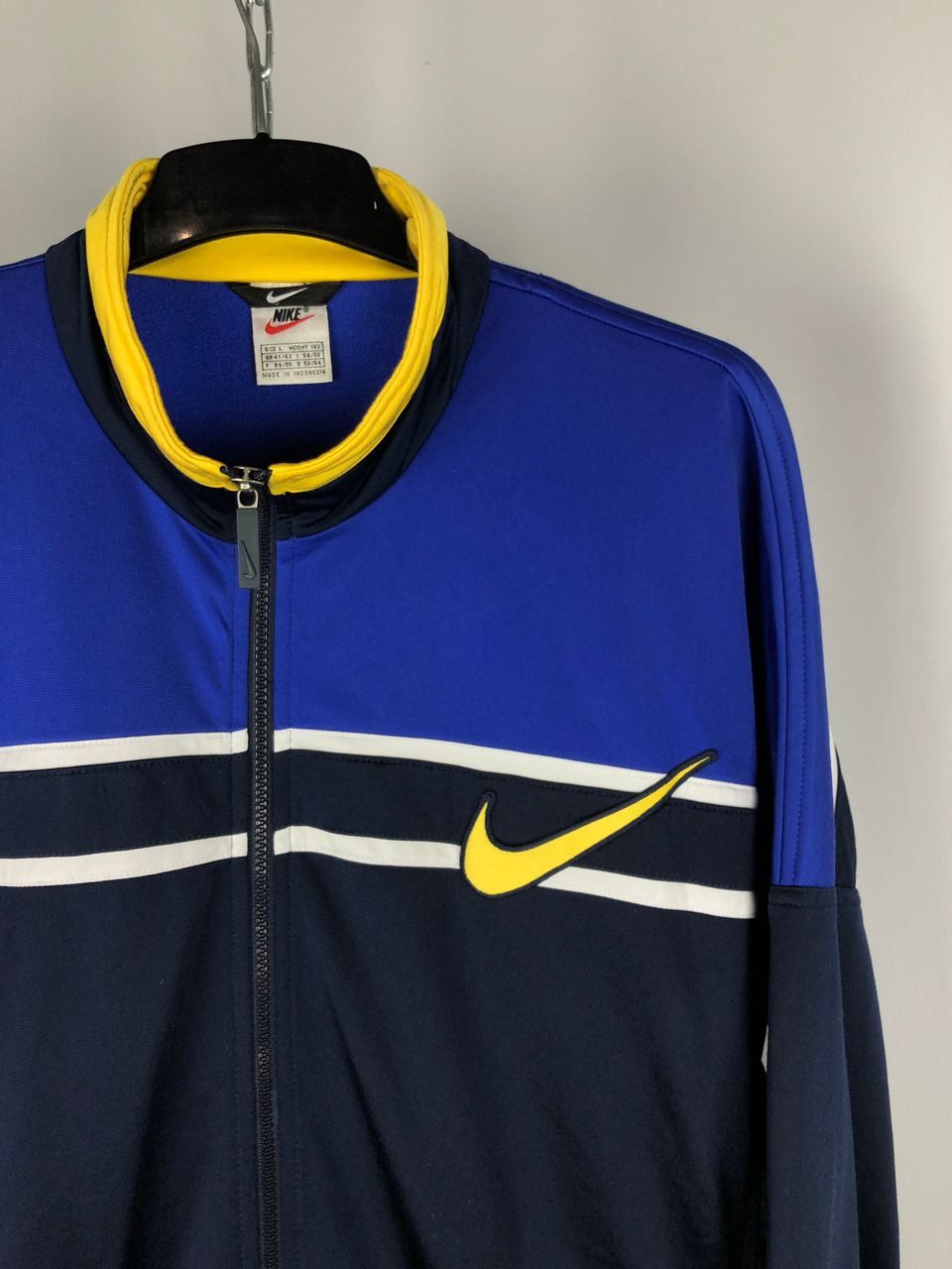 Nike Nike vintage zip swoosh sweatshirt size L Size US L / EU 52-54 / 3 - 2 Thumbnail