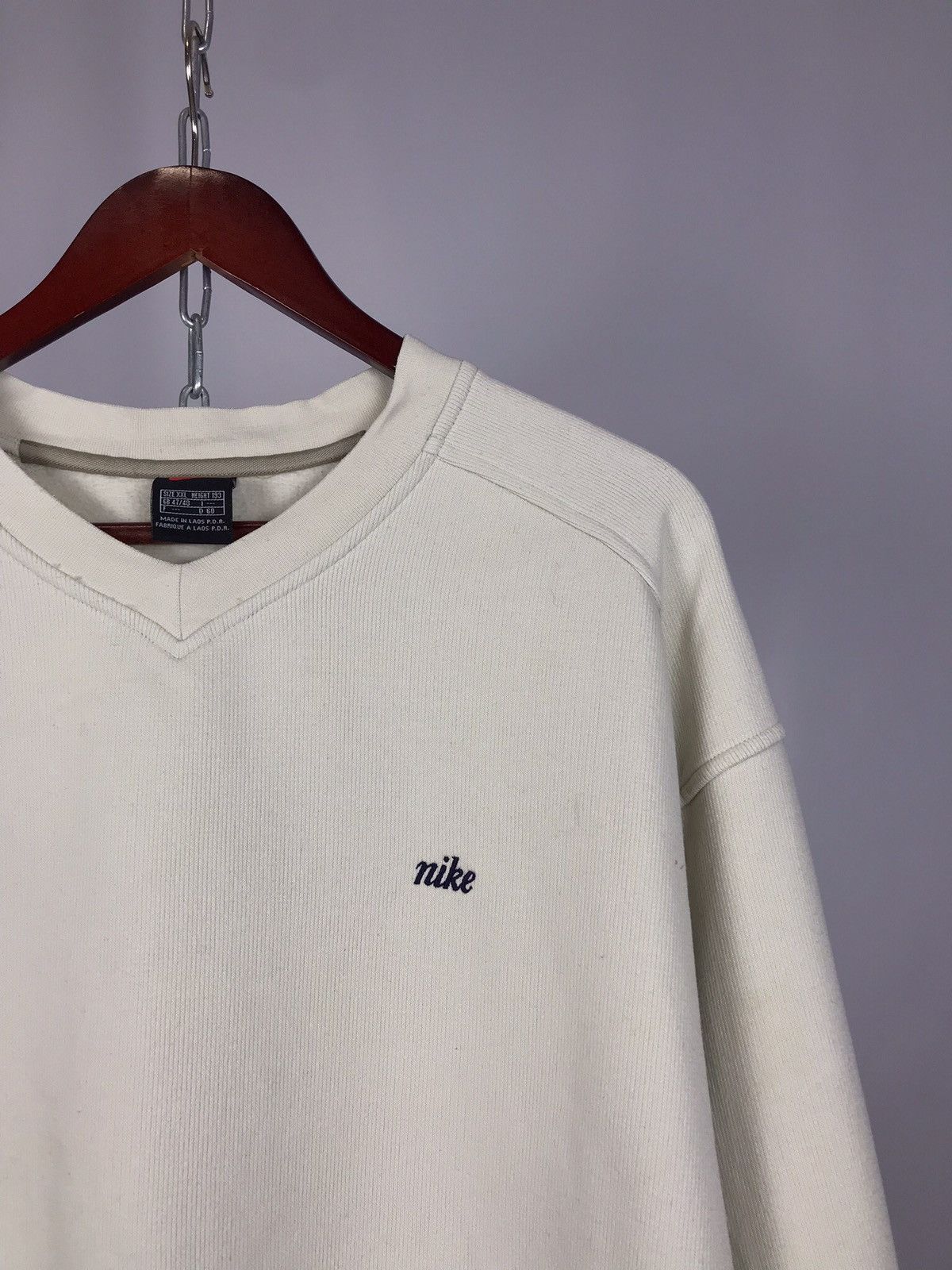Nike Nike swoosh streetwear vintage sweatshirt Size US XXL / EU 58 / 5 - 2 Thumbnail