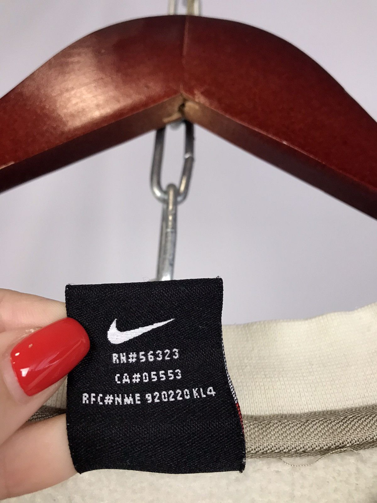 Nike Nike swoosh streetwear vintage sweatshirt Size US XXL / EU 58 / 5 - 4 Thumbnail