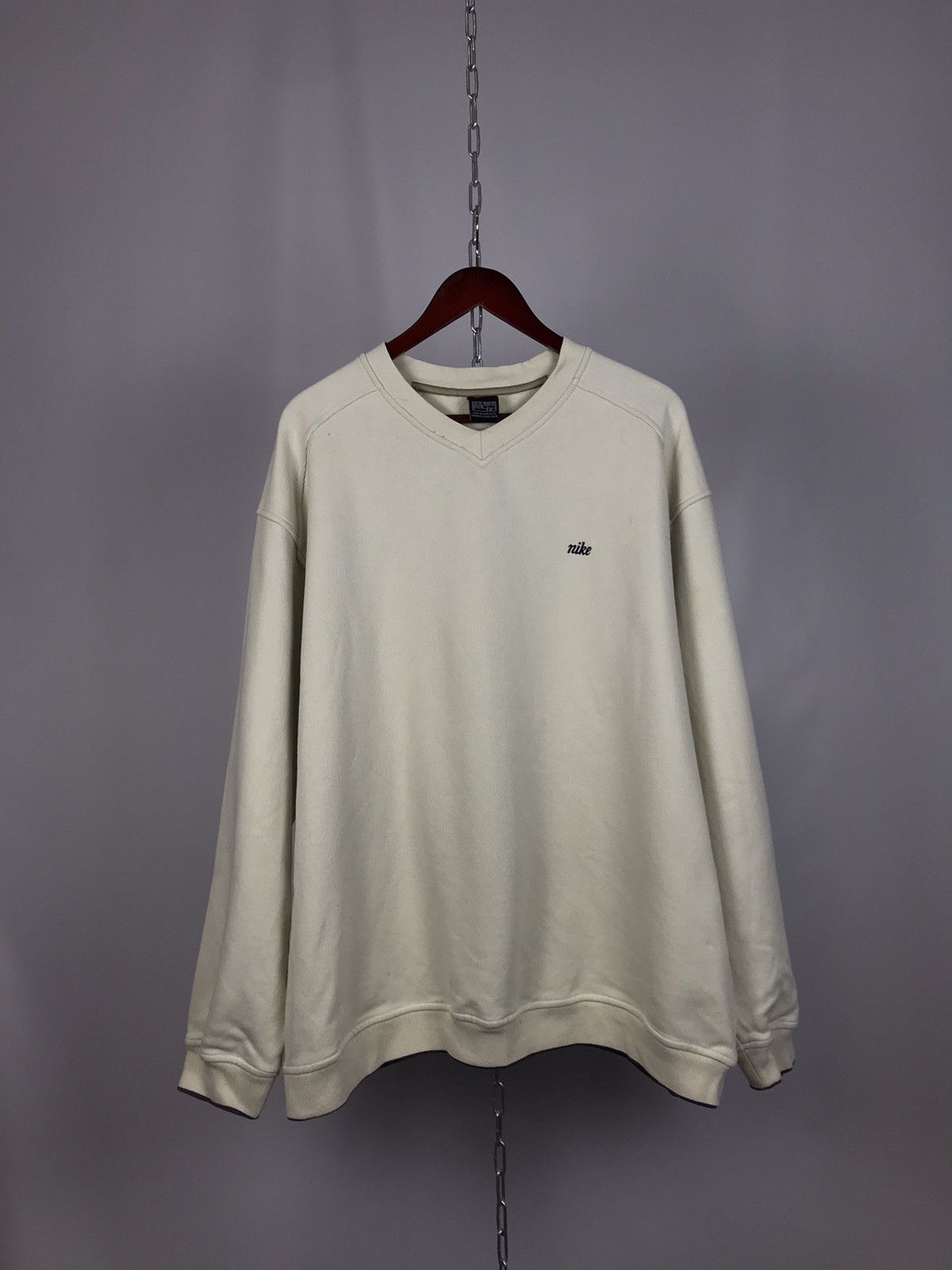 Nike Nike swoosh streetwear vintage sweatshirt Size US XXL / EU 58 / 5 - 1 Thumbnail