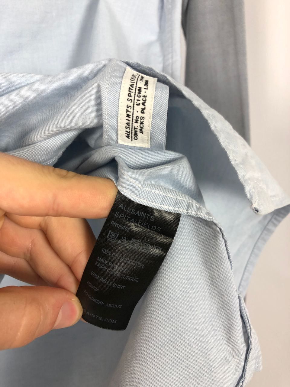 Allsaints Allsaints shirts long sleeve size S Size US S / EU 44-46 / 1 - 4 Thumbnail
