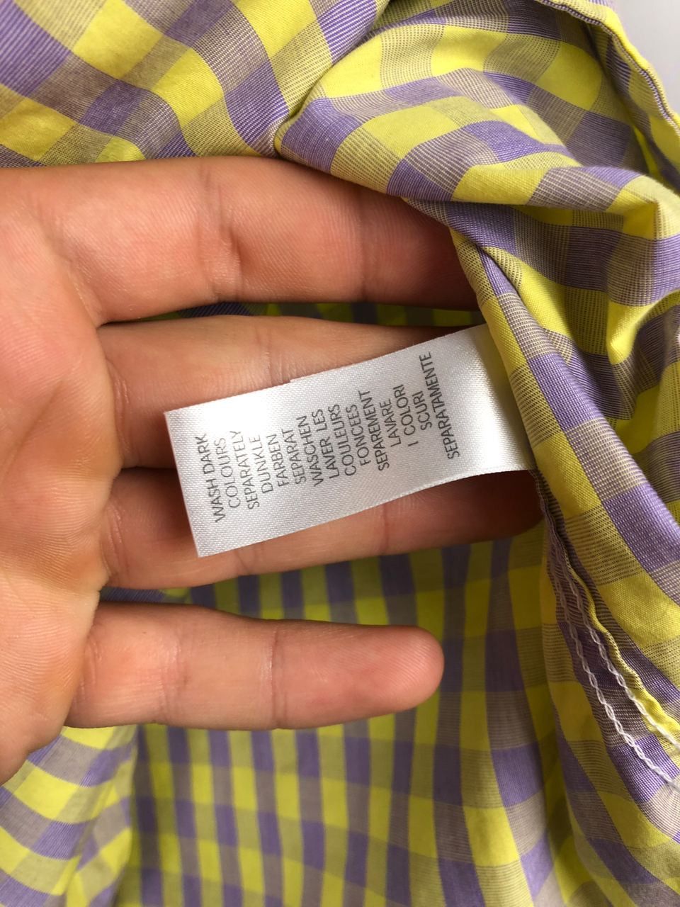 Paul Smith Paul Smith shirt short sleeve yellow size L Size US L / EU 52-54 / 3 - 4 Thumbnail