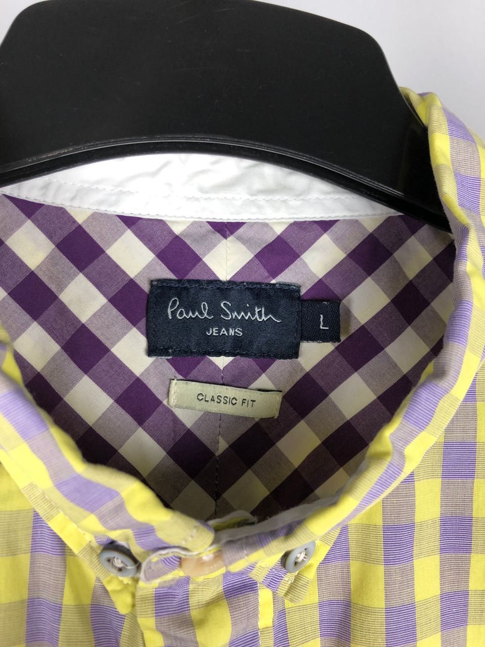 Paul Smith Paul Smith shirt short sleeve yellow size L Size US L / EU 52-54 / 3 - 3 Thumbnail