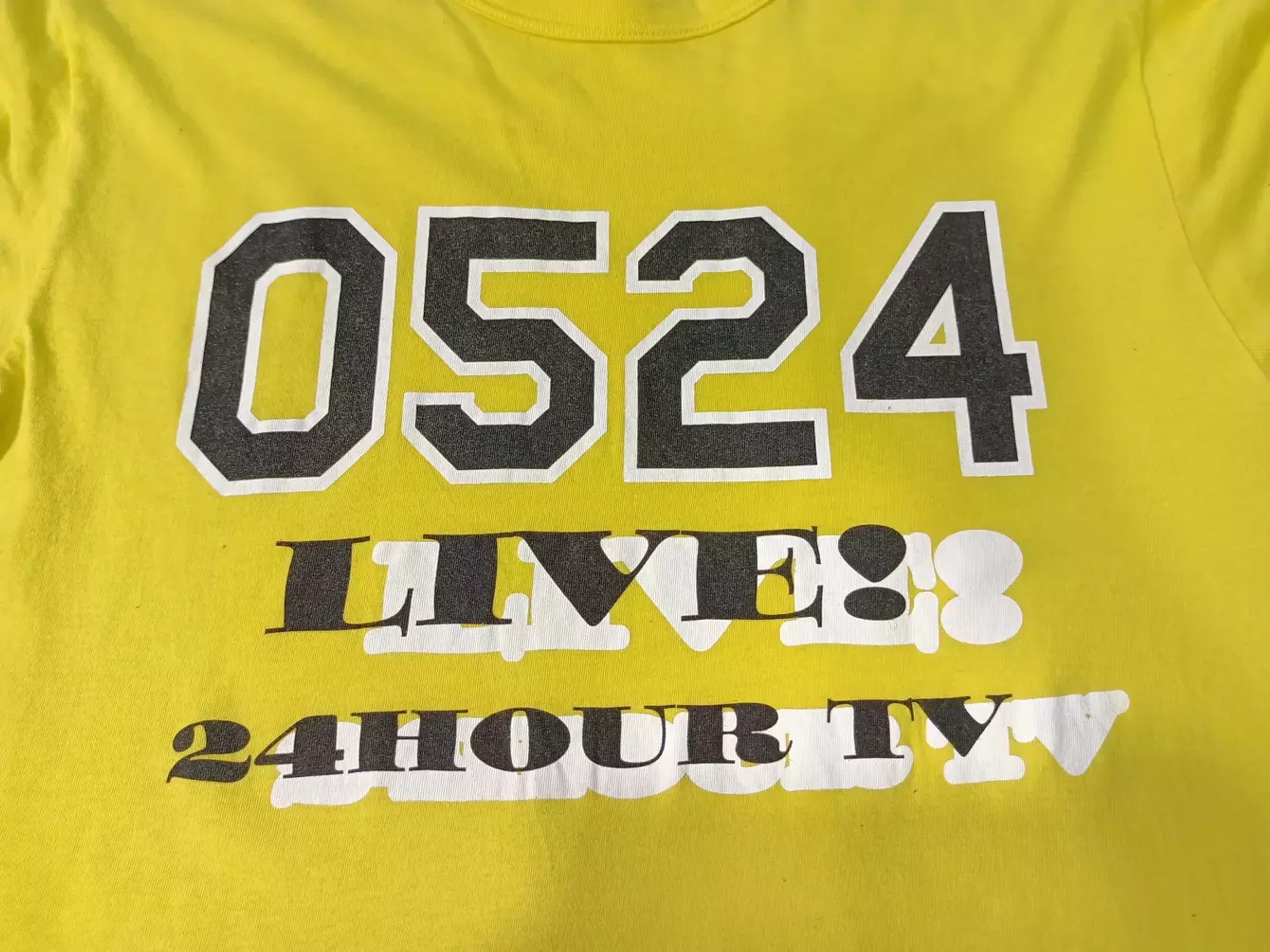 Japanese Brand × Takashi Murakami 24 Hour Television Tee 0524 live yellow Size US L / EU 52-54 / 3 - 3 Thumbnail