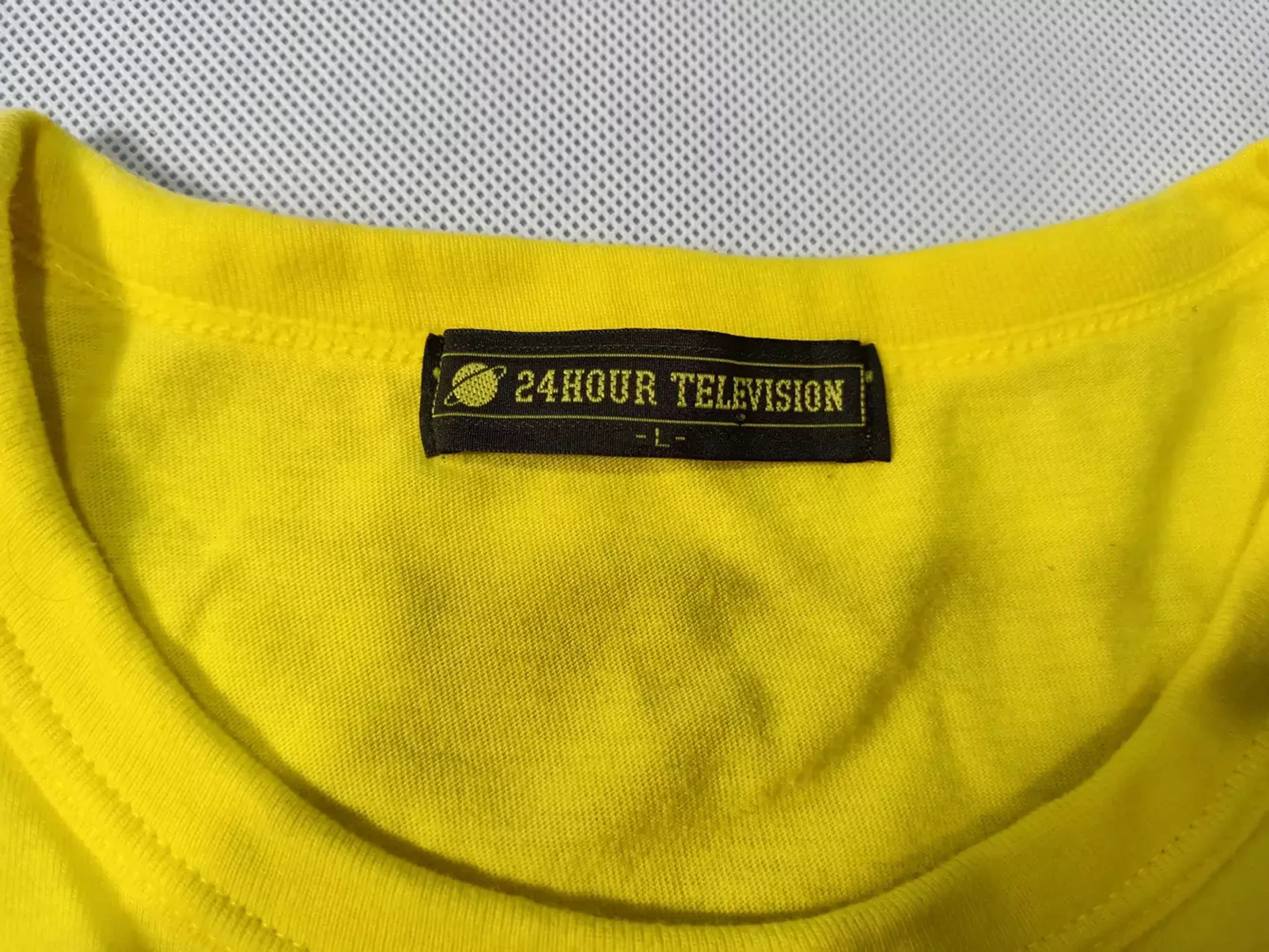 Japanese Brand × Takashi Murakami 24 Hour Television Tee 0524 live yellow Size US L / EU 52-54 / 3 - 4 Thumbnail