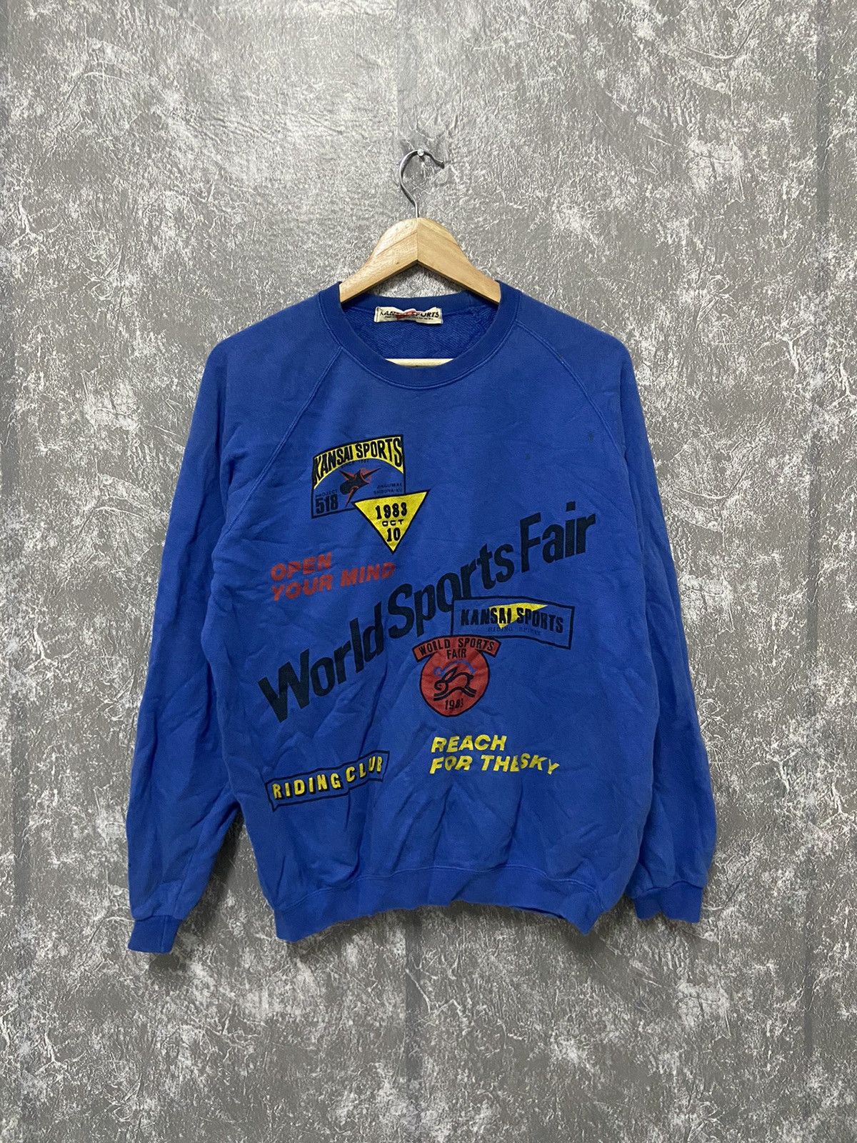 Vintage Kansai Yamamoto Full Print Sweater