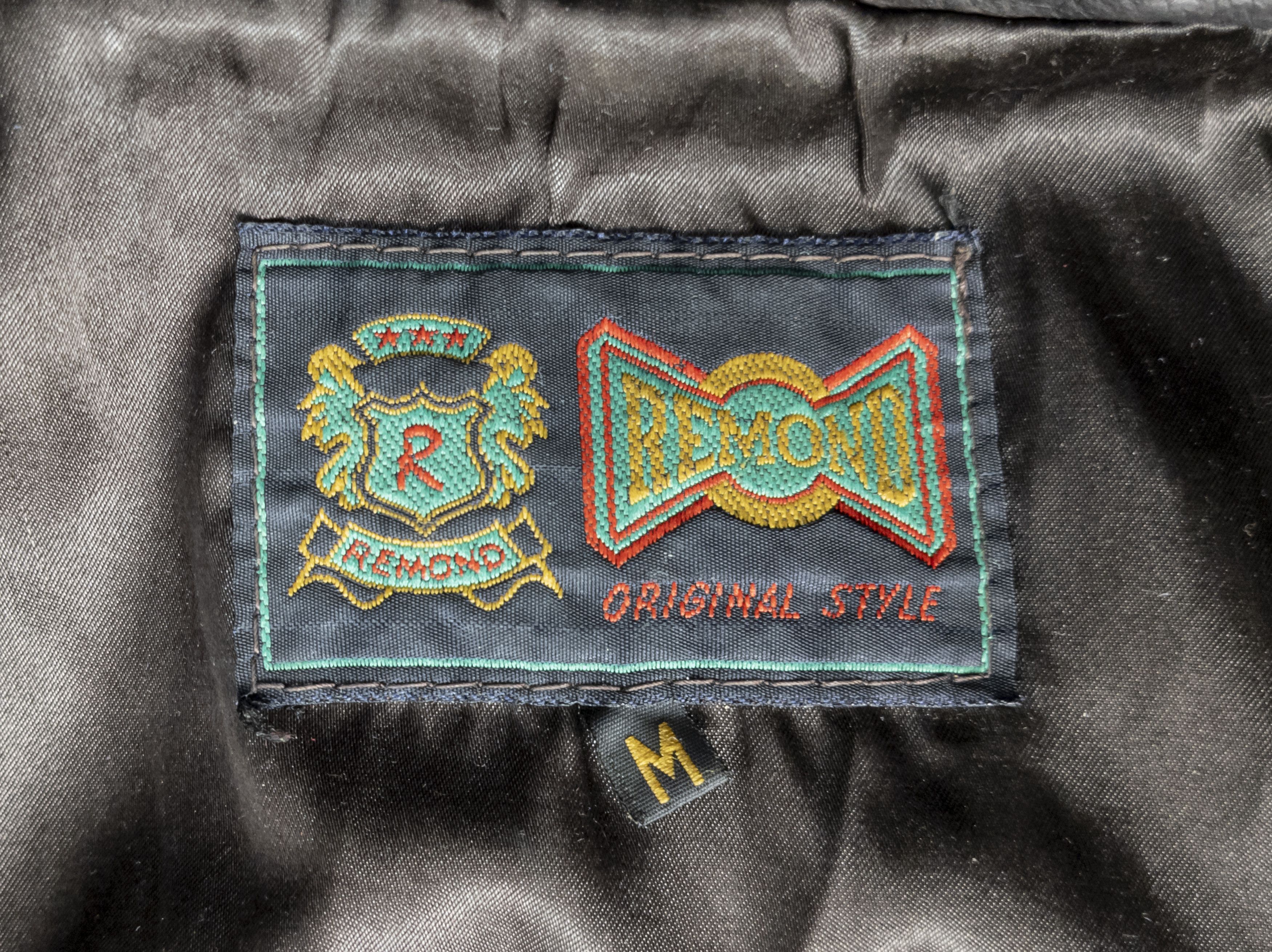 Vintage Vtg Custom Painted Leather Biker Jacket Punk Streetwear Size M / US 6-8 / IT 42-44 - 13 Thumbnail