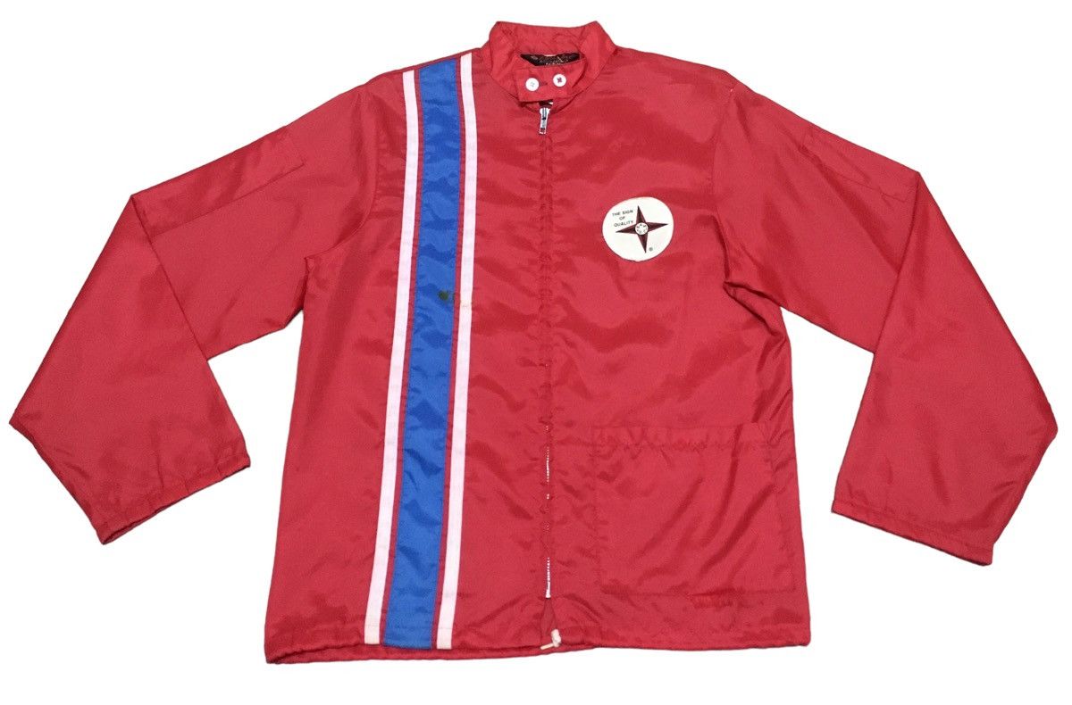 Rare Design Vintage Racing Team Dun Brooks Windbreaker 1970s