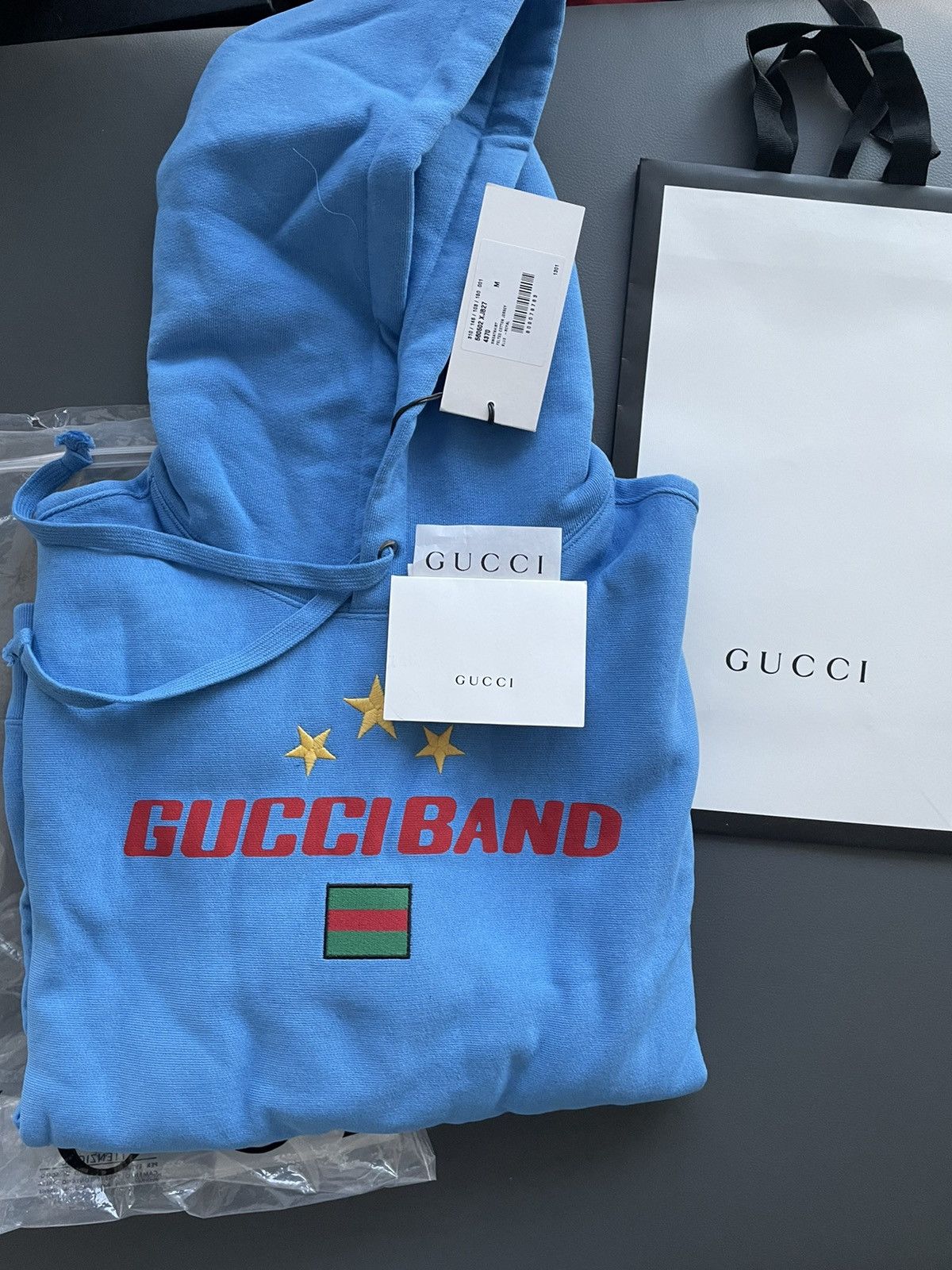Gucci Rare Brand NEW Runway Gucci Band Limited Edition Hoodie Size US L / EU 52-54 / 3 - 5 Thumbnail