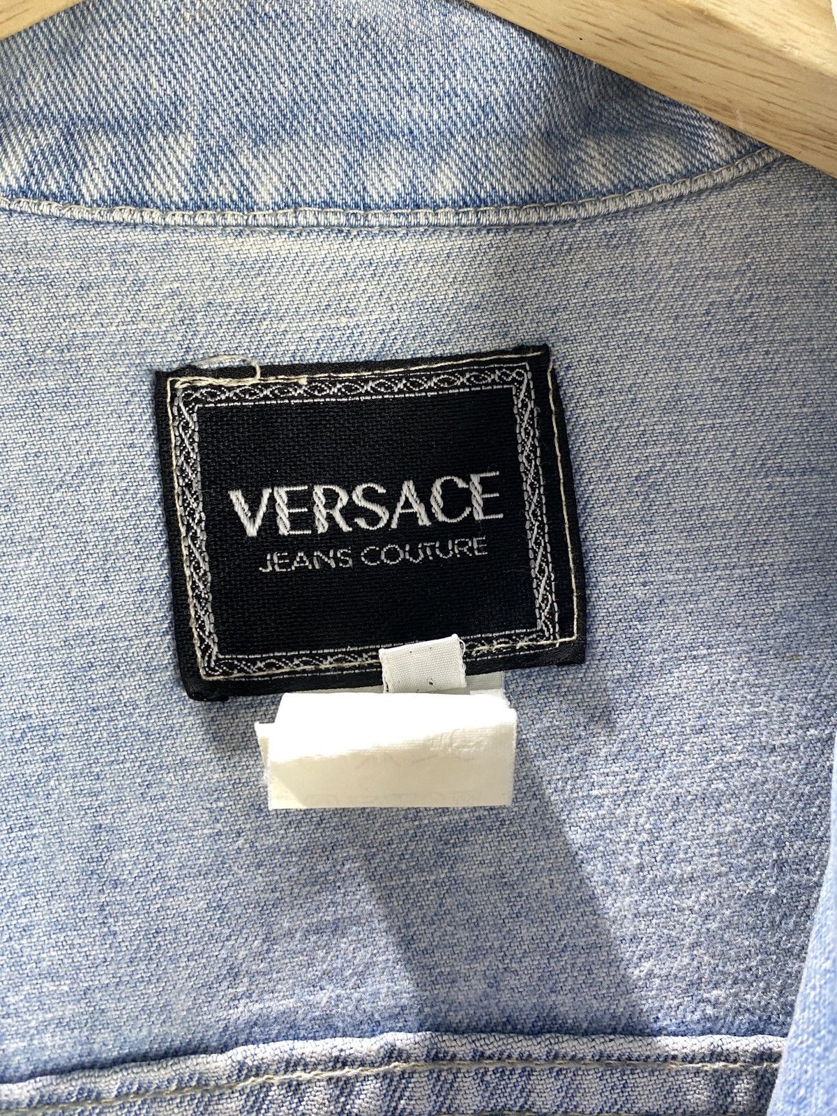 Versace × Versace Jeans Couture Versace Jeans Couture Denim Jacket Size US L / EU 52-54 / 3 - 7 Thumbnail