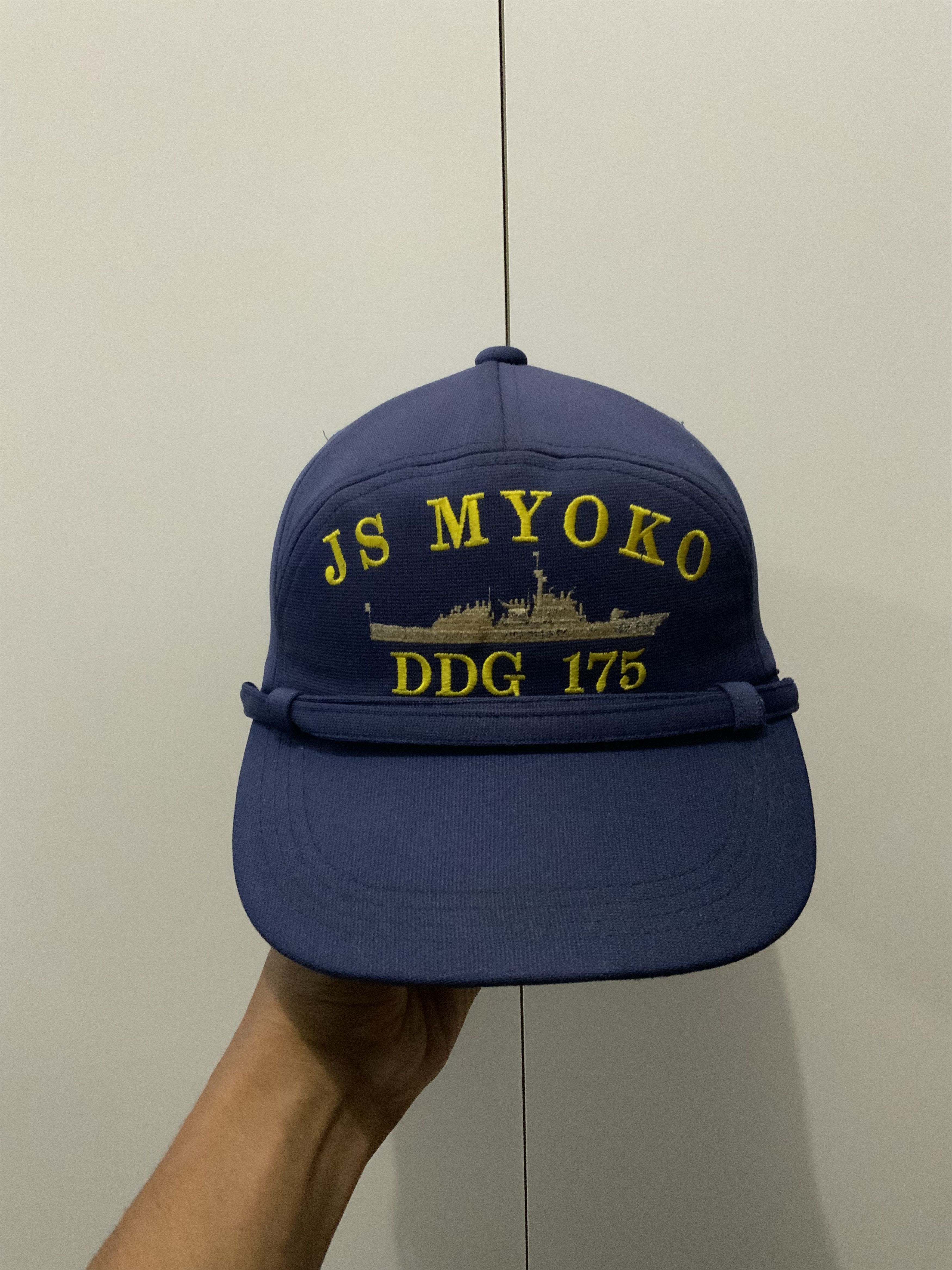Vintage Vintage Japan JS MYOKO DDG 175 Indigo Hat Cap Size ONE SIZE - 1 Thumbnail