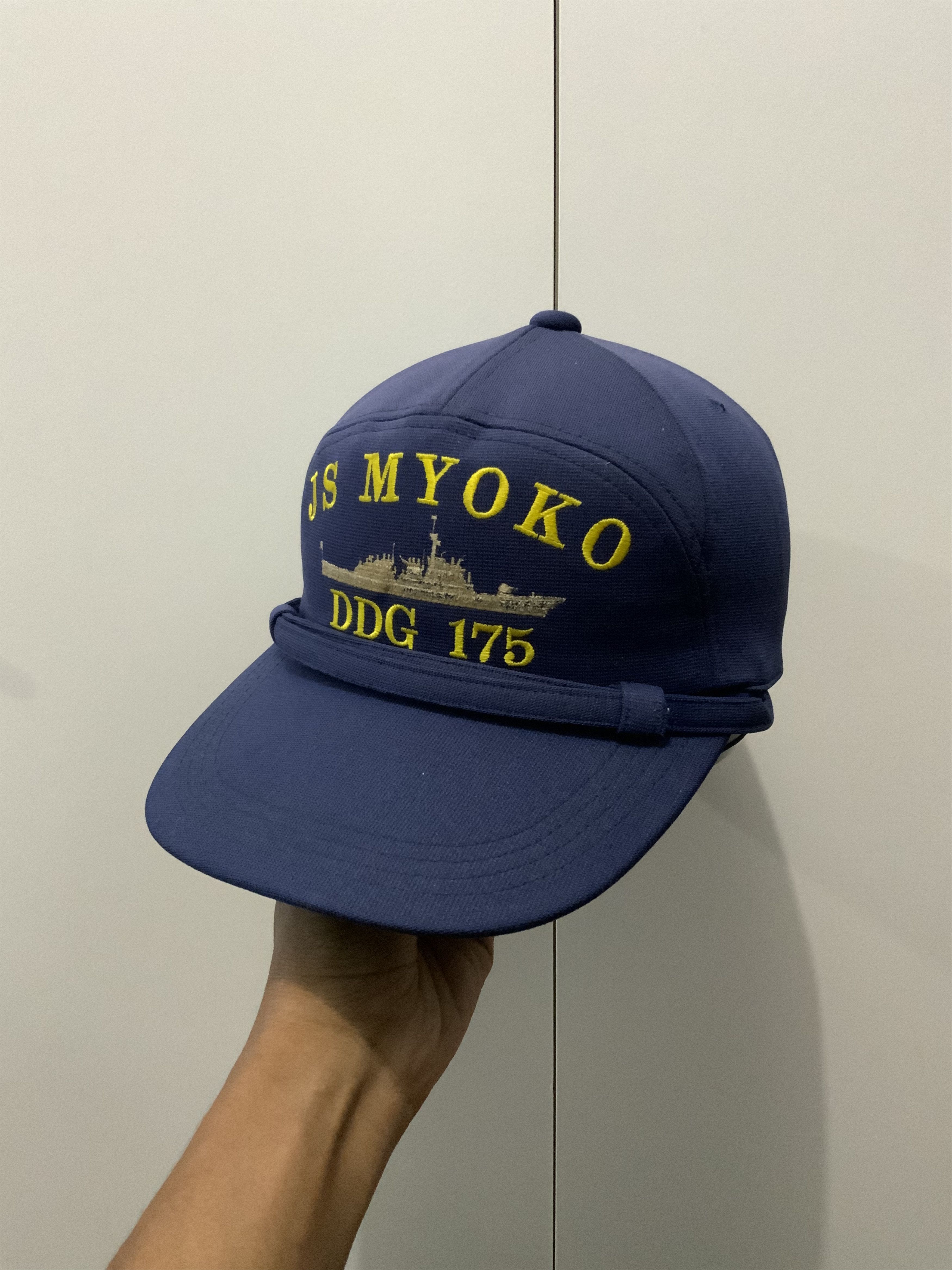 Vintage Vintage Japan JS MYOKO DDG 175 Indigo Hat Cap Size ONE SIZE - 2 Thumbnail