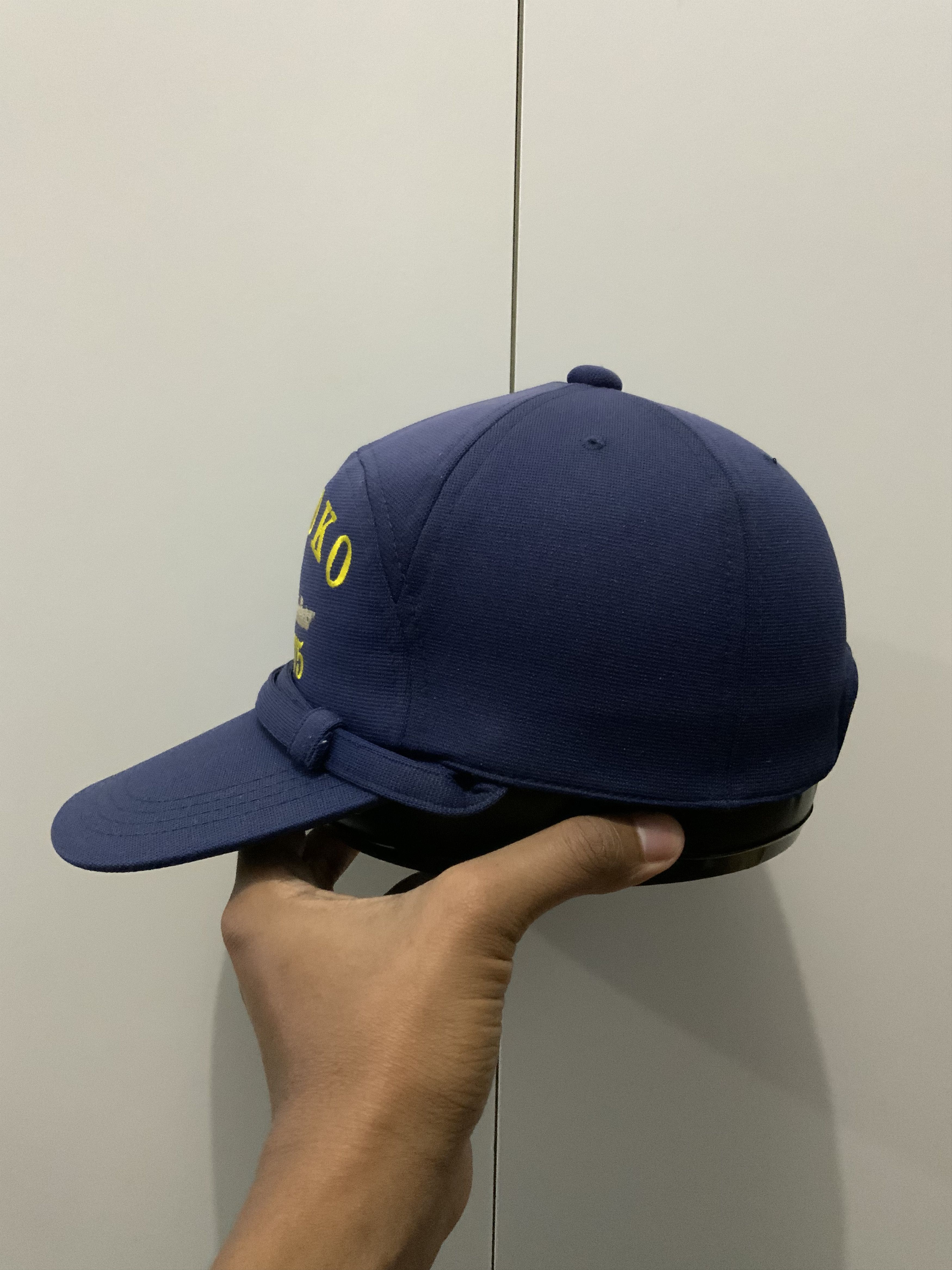Vintage Vintage Japan JS MYOKO DDG 175 Indigo Hat Cap Size ONE SIZE - 4 Thumbnail