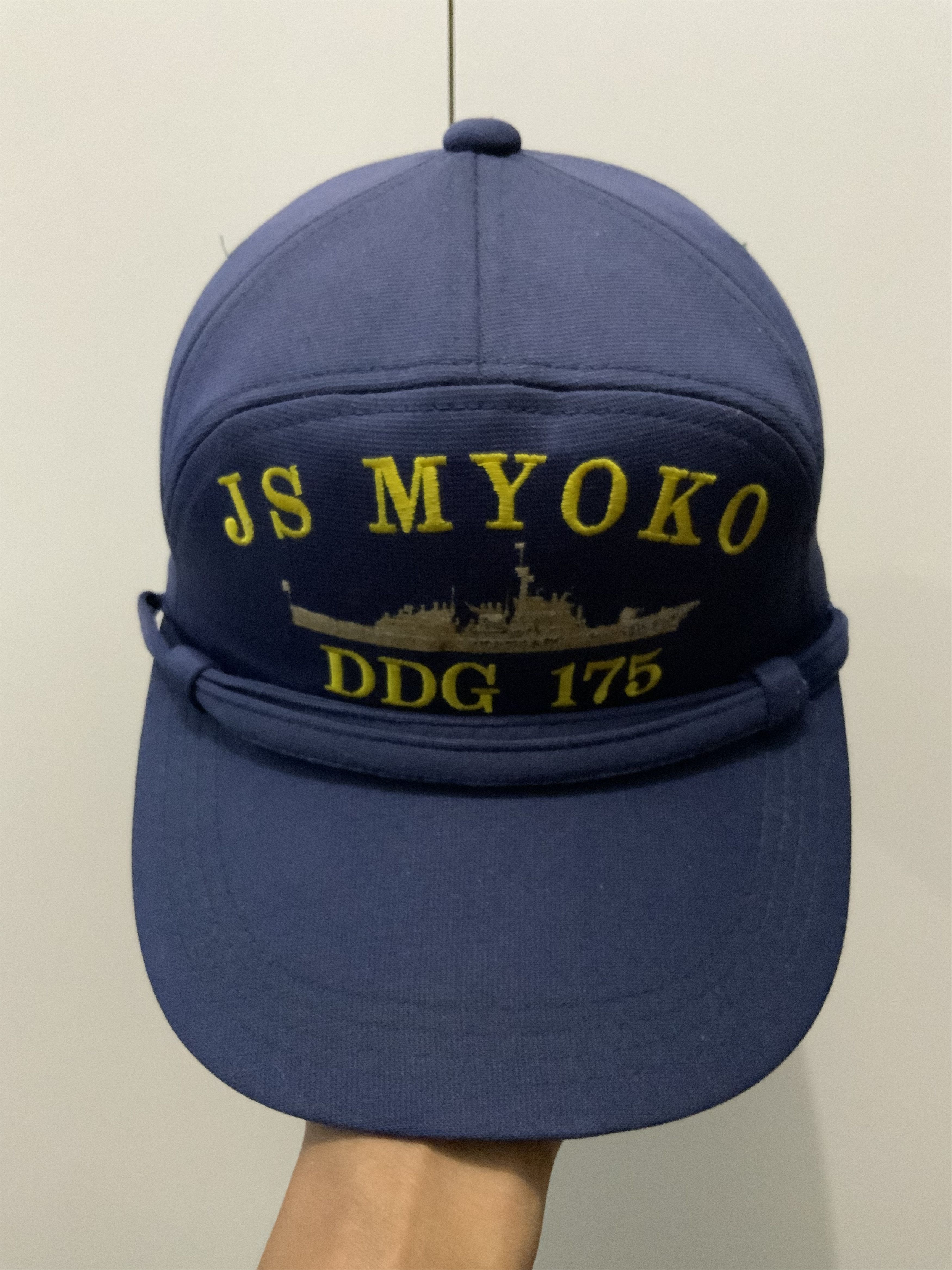Vintage Vintage Japan JS MYOKO DDG 175 Indigo Hat Cap Size ONE SIZE - 6 Thumbnail