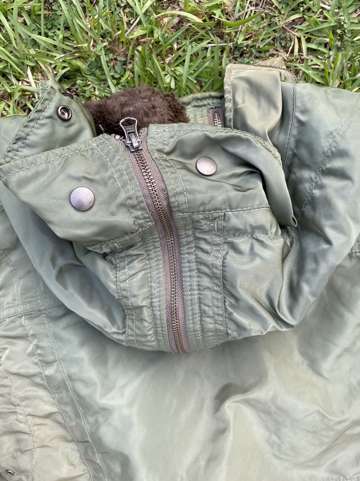 PPFM PPFM Yellow Riot Punk Green Military Flying Jacket Size US L / EU 52-54 / 3 - 16 Thumbnail