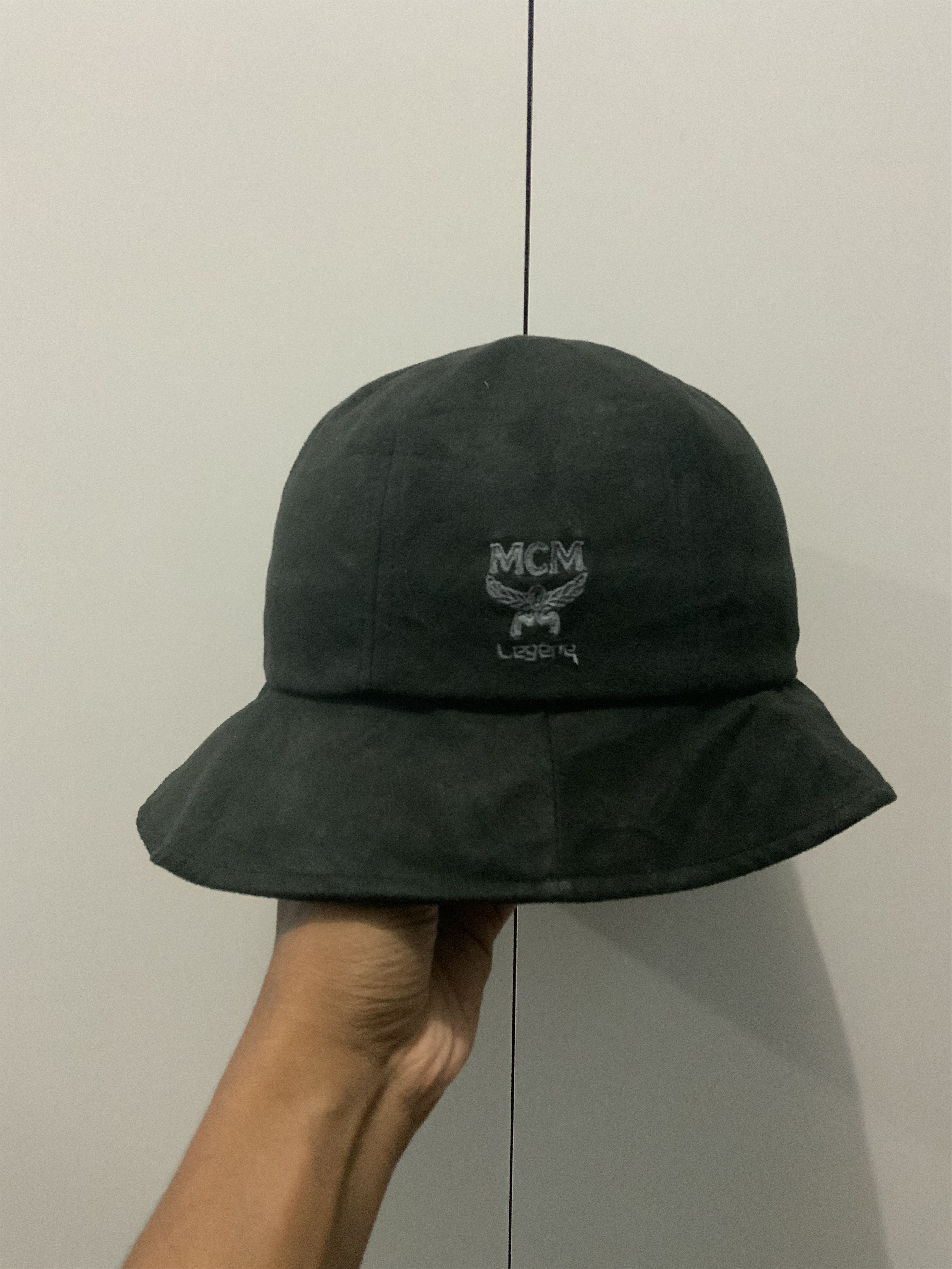 MCM Vintage MCM Legere Black Bucket Hat Size ONE SIZE - 6 Thumbnail