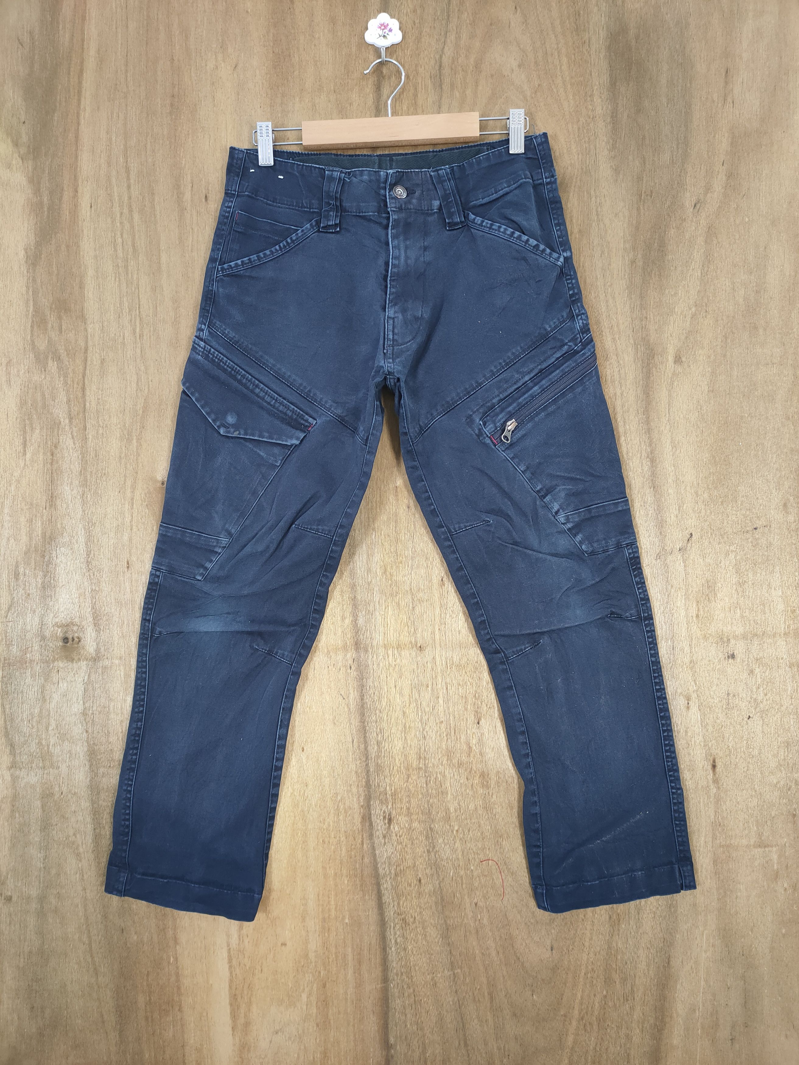 Japanese Brand × Vintage GENBA XBEC CARGO PANTS Size US 28 / EU 44 - 1 Thumbnail