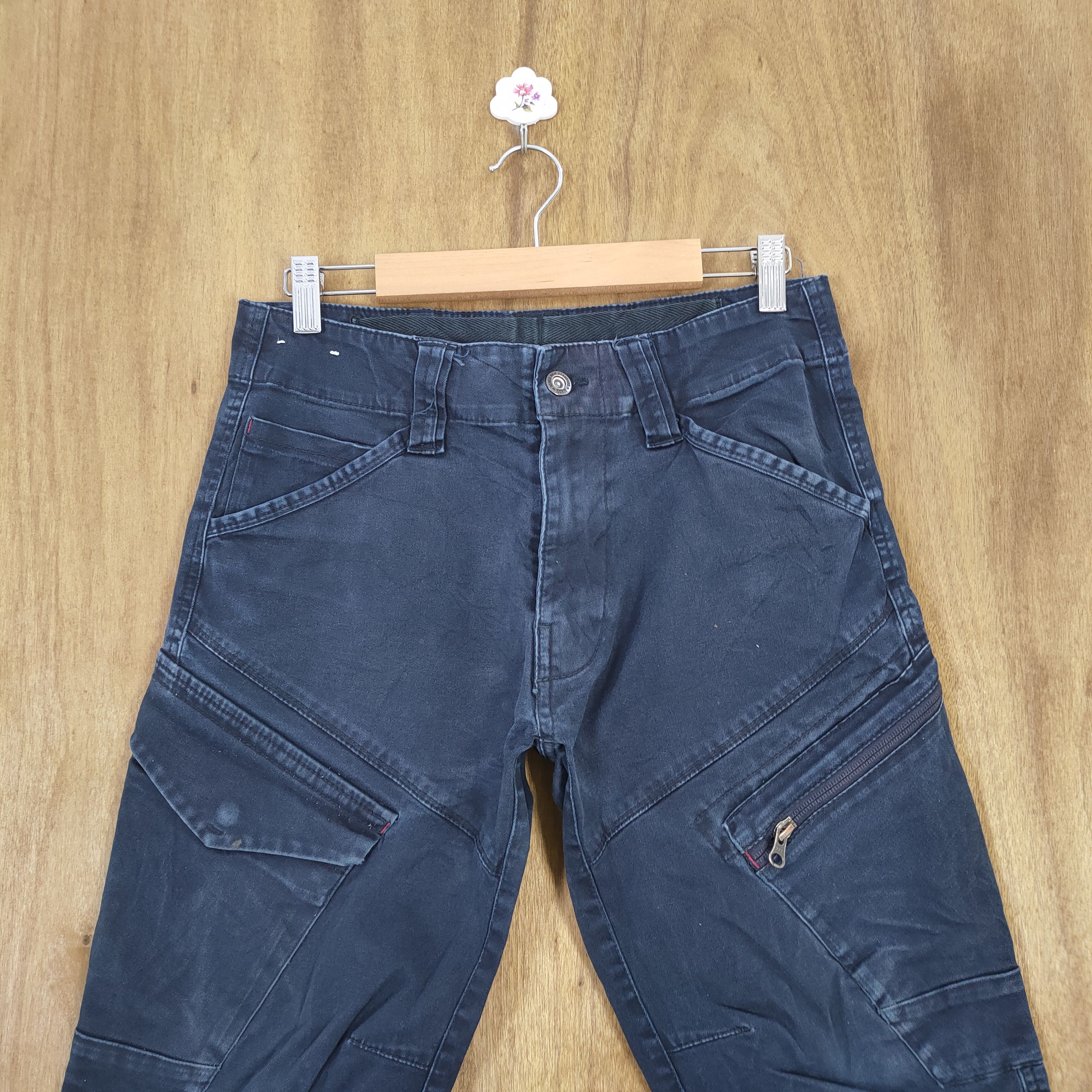 Japanese Brand × Vintage GENBA XBEC CARGO PANTS Size US 28 / EU 44 - 2 Thumbnail