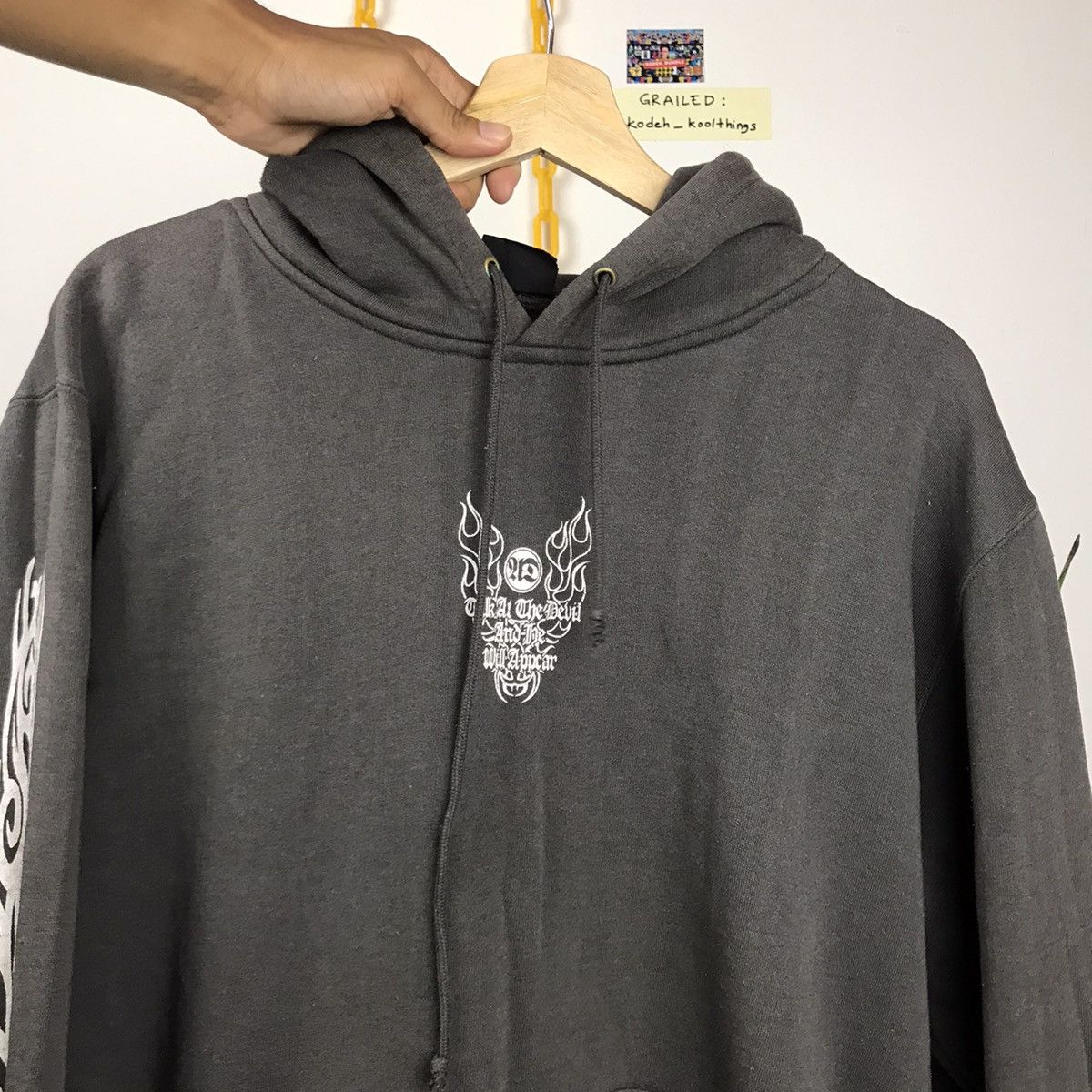 If Six Was Nine × Japanese Brand × Vintage Vintage Angel Hoodie Size US L / EU 52-54 / 3 - 5 Thumbnail