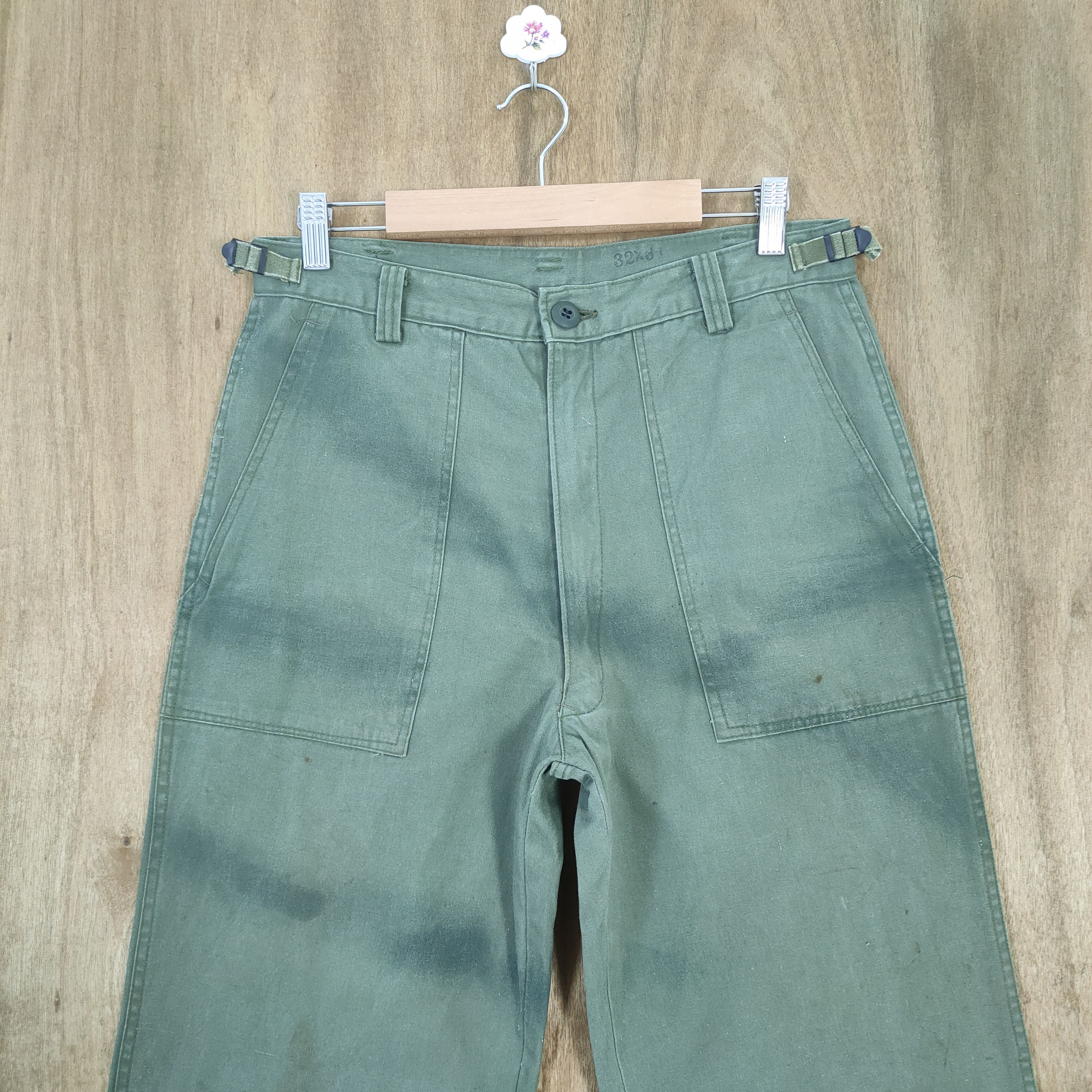 Japanese Brand W30 RARE! VINTAGE JAPANESE BRAND FADED BUSH PANTS Size US 30 / EU 46 - 15 Thumbnail