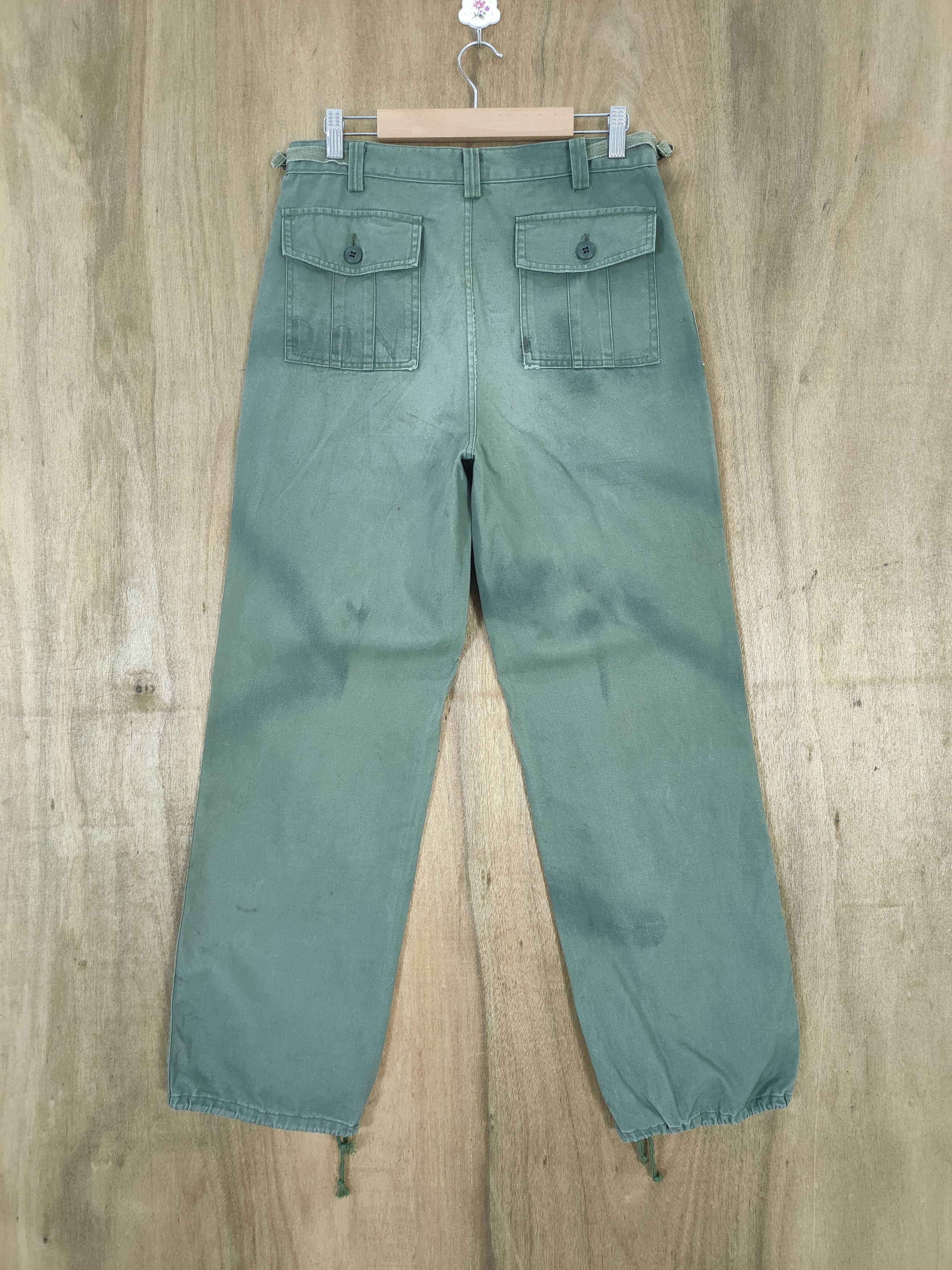 Japanese Brand W30 RARE! VINTAGE JAPANESE BRAND FADED BUSH PANTS Size US 30 / EU 46 - 10 Thumbnail