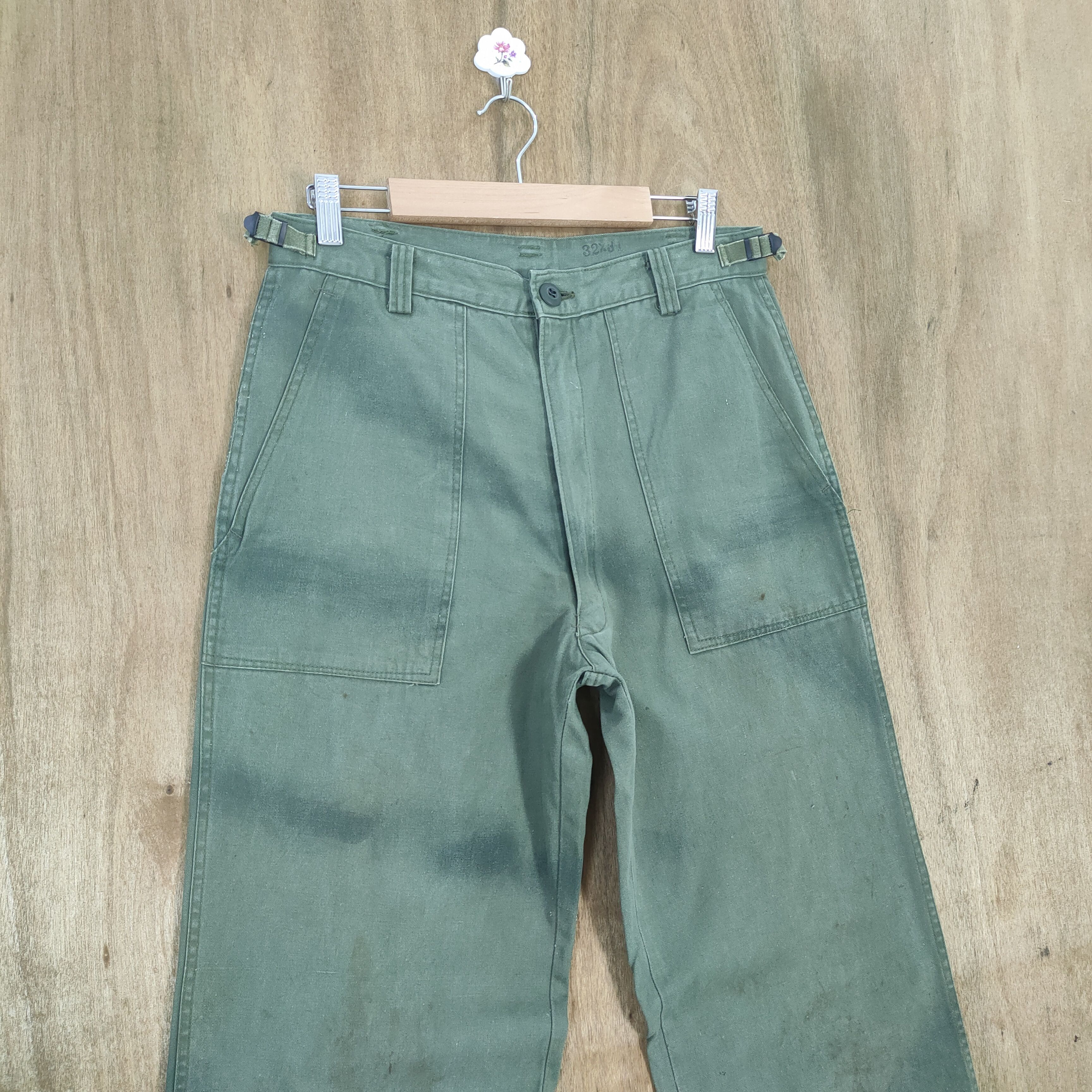 Japanese Brand W30 RARE! VINTAGE JAPANESE BRAND FADED BUSH PANTS Size US 30 / EU 46 - 2 Thumbnail