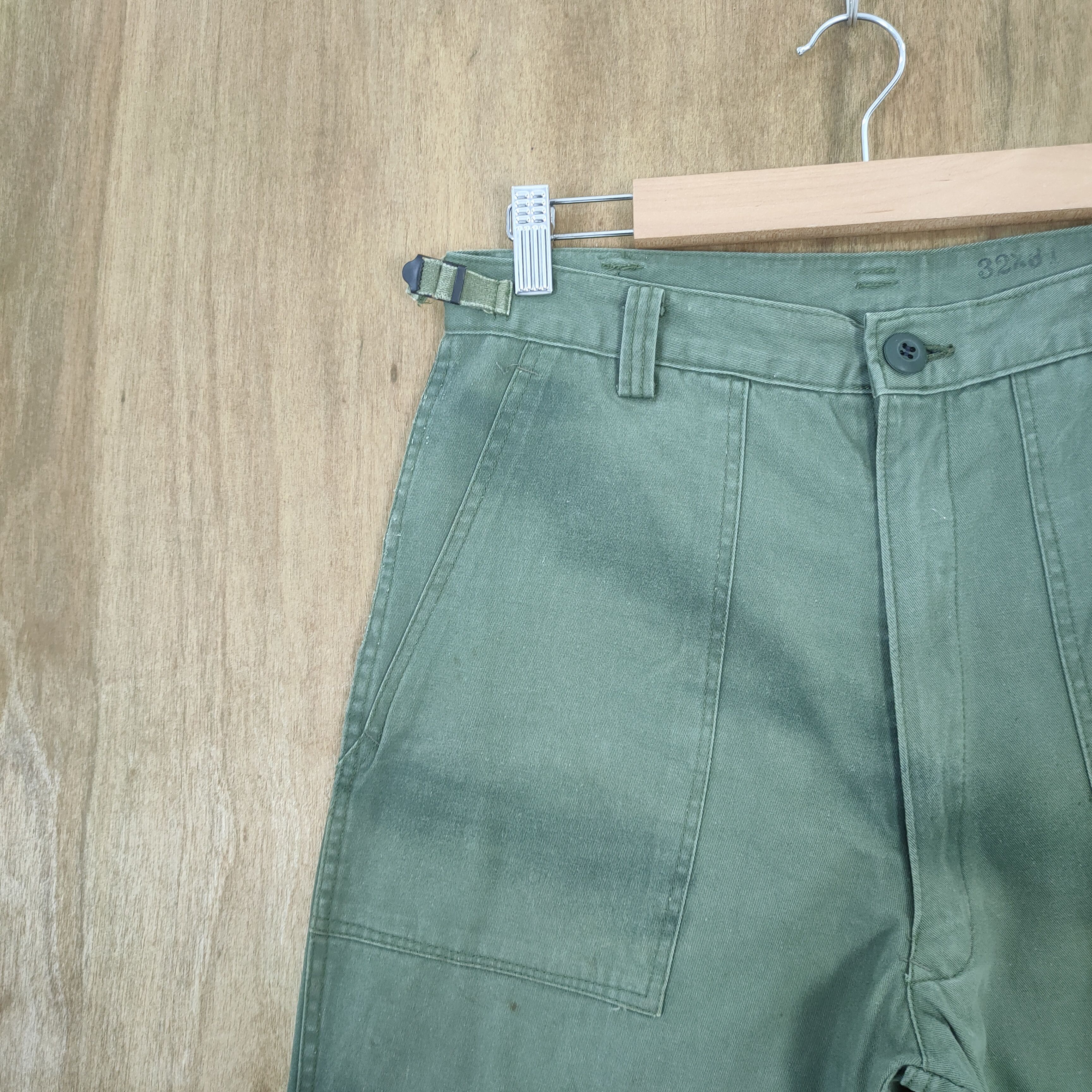 Japanese Brand W30 RARE! VINTAGE JAPANESE BRAND FADED BUSH PANTS Size US 30 / EU 46 - 4 Thumbnail