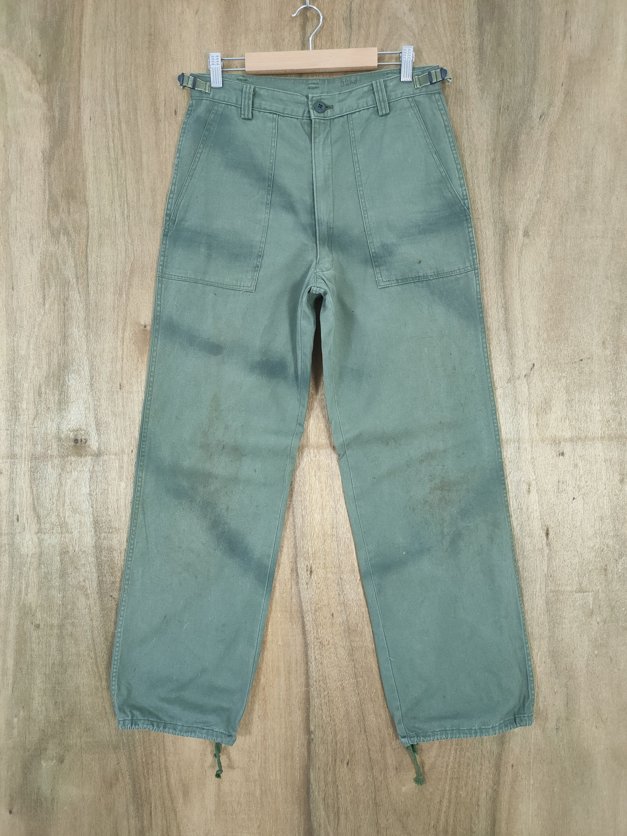 Japanese Brand W30 RARE! VINTAGE JAPANESE BRAND FADED BUSH PANTS Size US 30 / EU 46 - 1 Thumbnail
