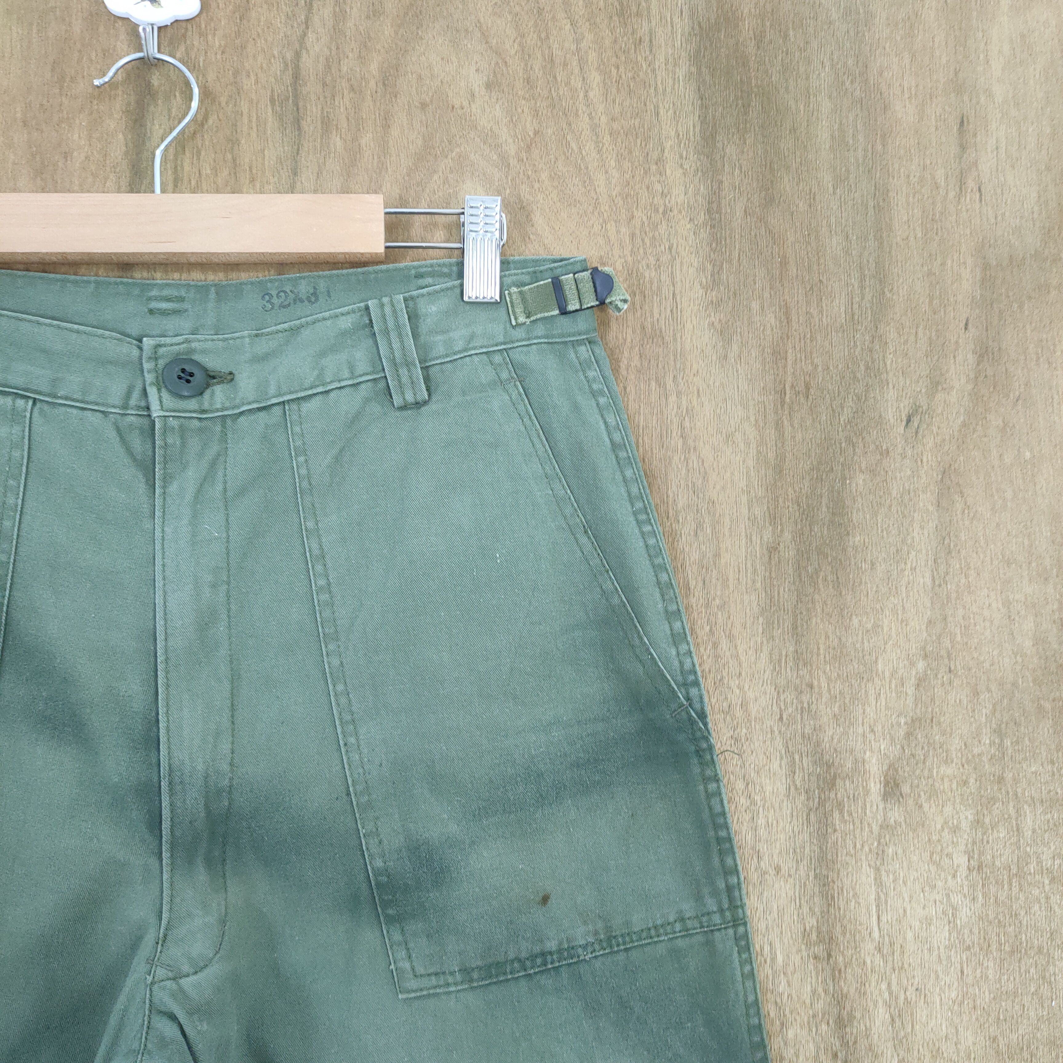 Japanese Brand W30 RARE! VINTAGE JAPANESE BRAND FADED BUSH PANTS Size US 30 / EU 46 - 5 Thumbnail