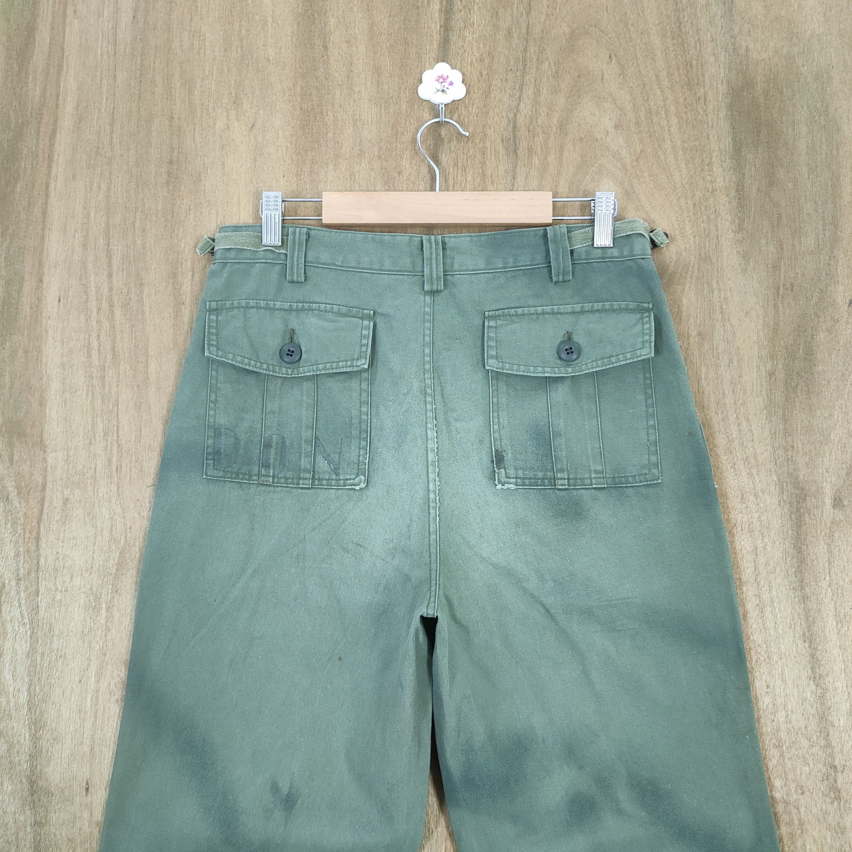 Japanese Brand W30 RARE! VINTAGE JAPANESE BRAND FADED BUSH PANTS Size US 30 / EU 46 - 11 Thumbnail
