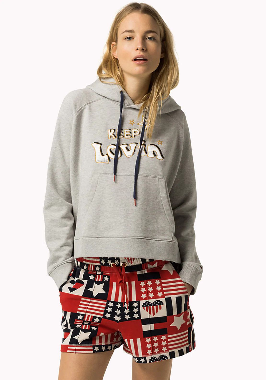 Tommy Hilfiger Gigi Hadid x Tommy Hilfiger Oversize Hoodie Grailed