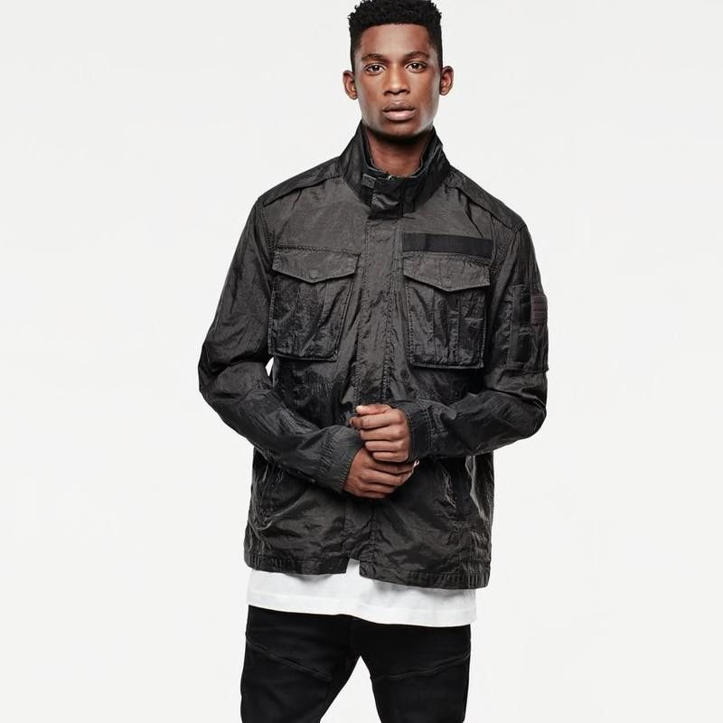 G Star Raw × Gstar G-Star RAW Rovic Overshirt military style 