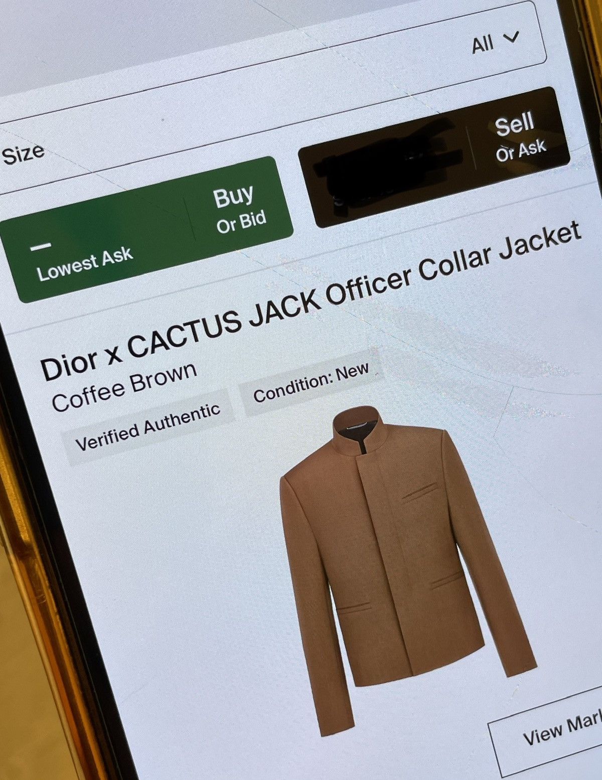 dior cactus jack collab